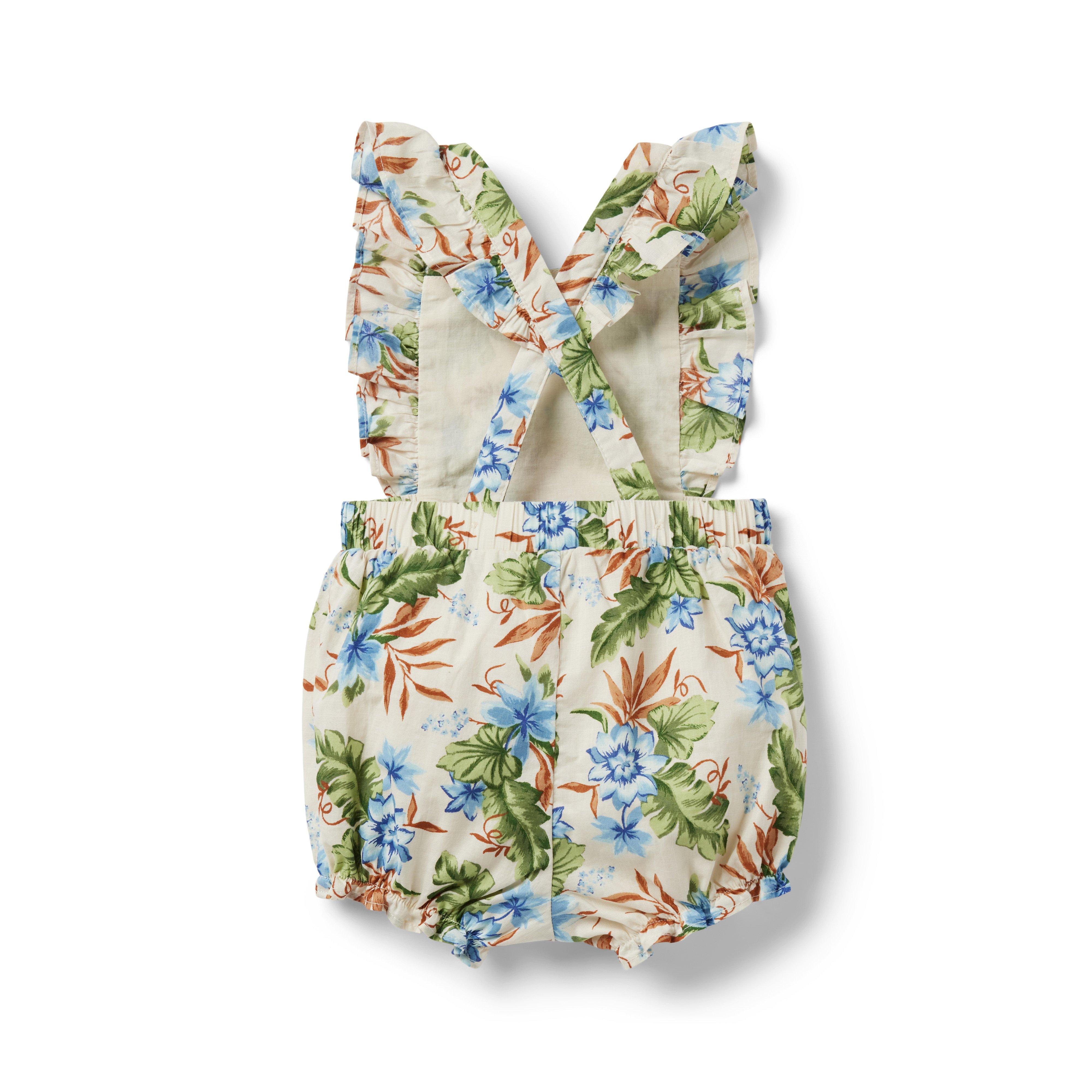 Baby Tropical Floral Romper image number 1