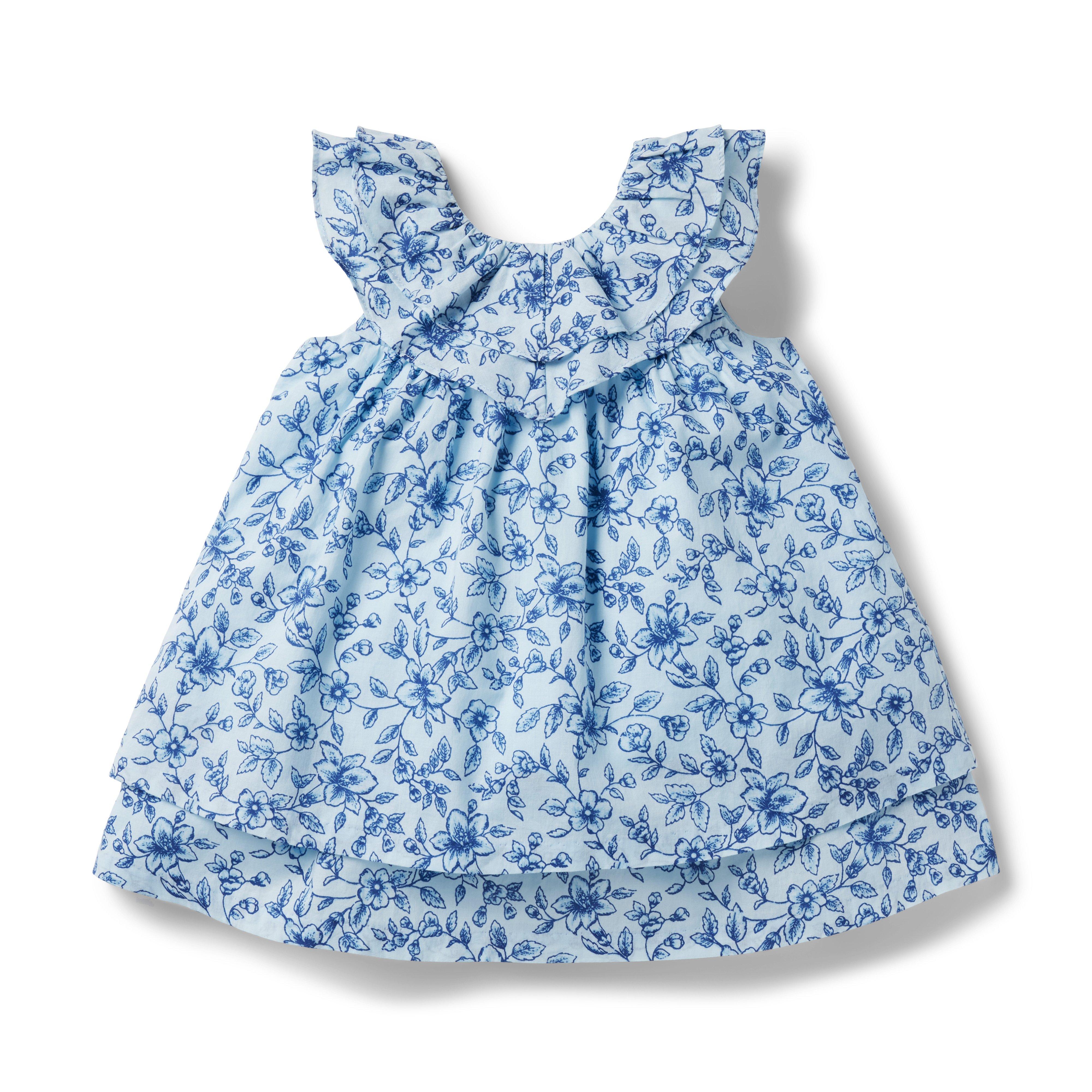 Baby Floral Ruffle Sundress image number 0