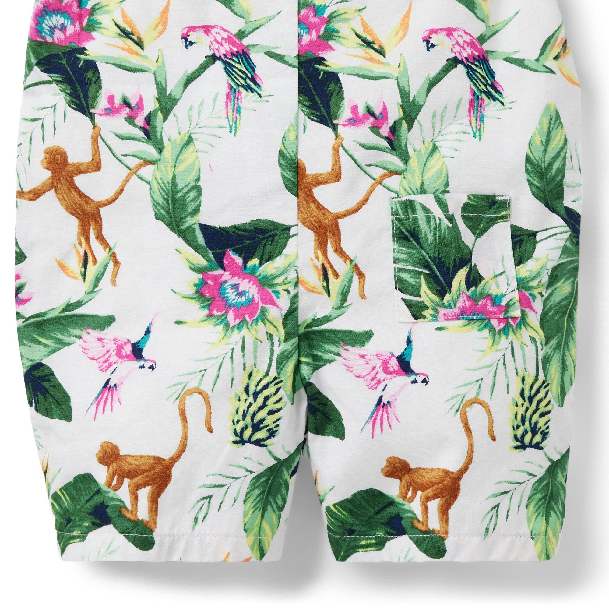 Baby Tropical Jungle Romper  image number 3