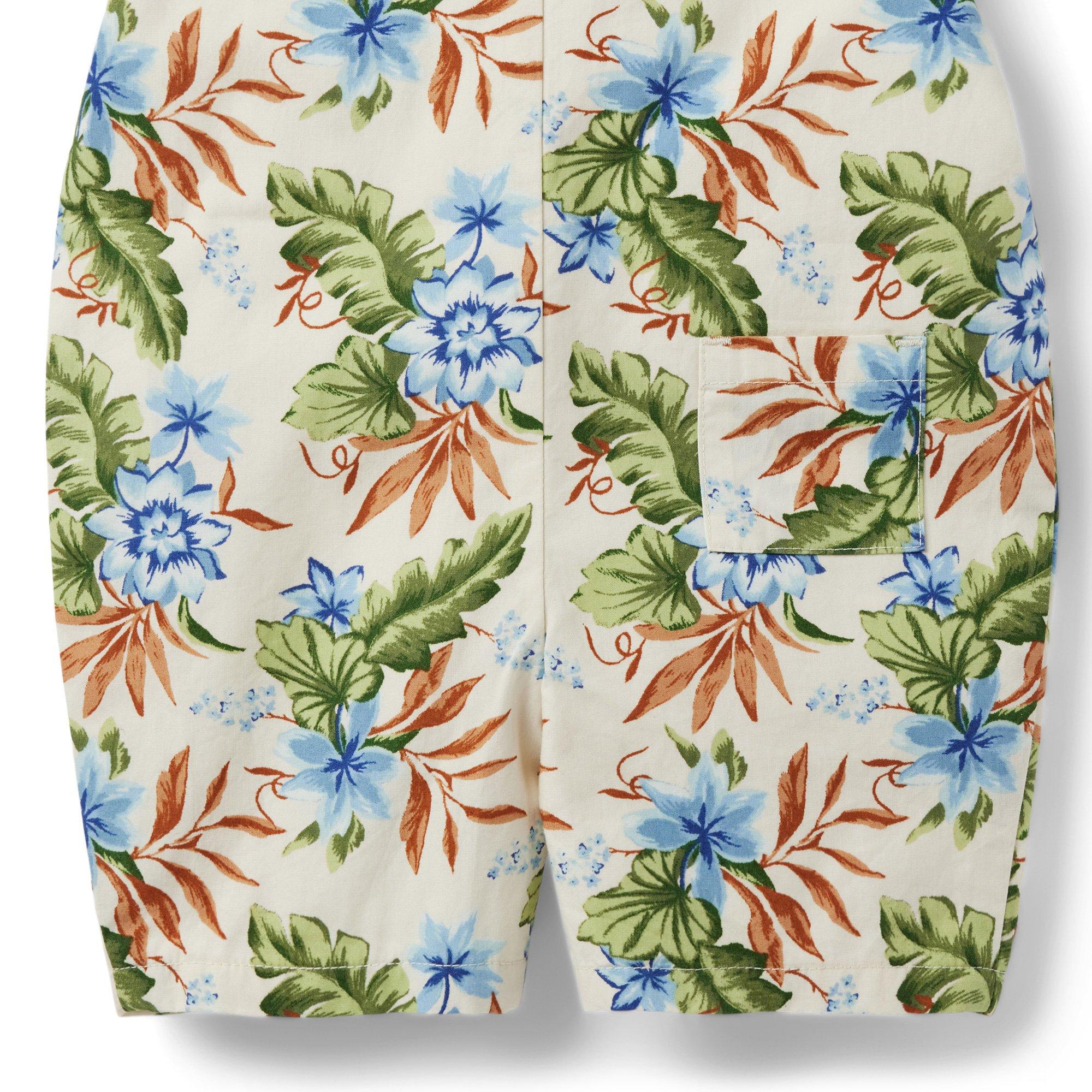 Baby Tropical Floral Romper image number 3