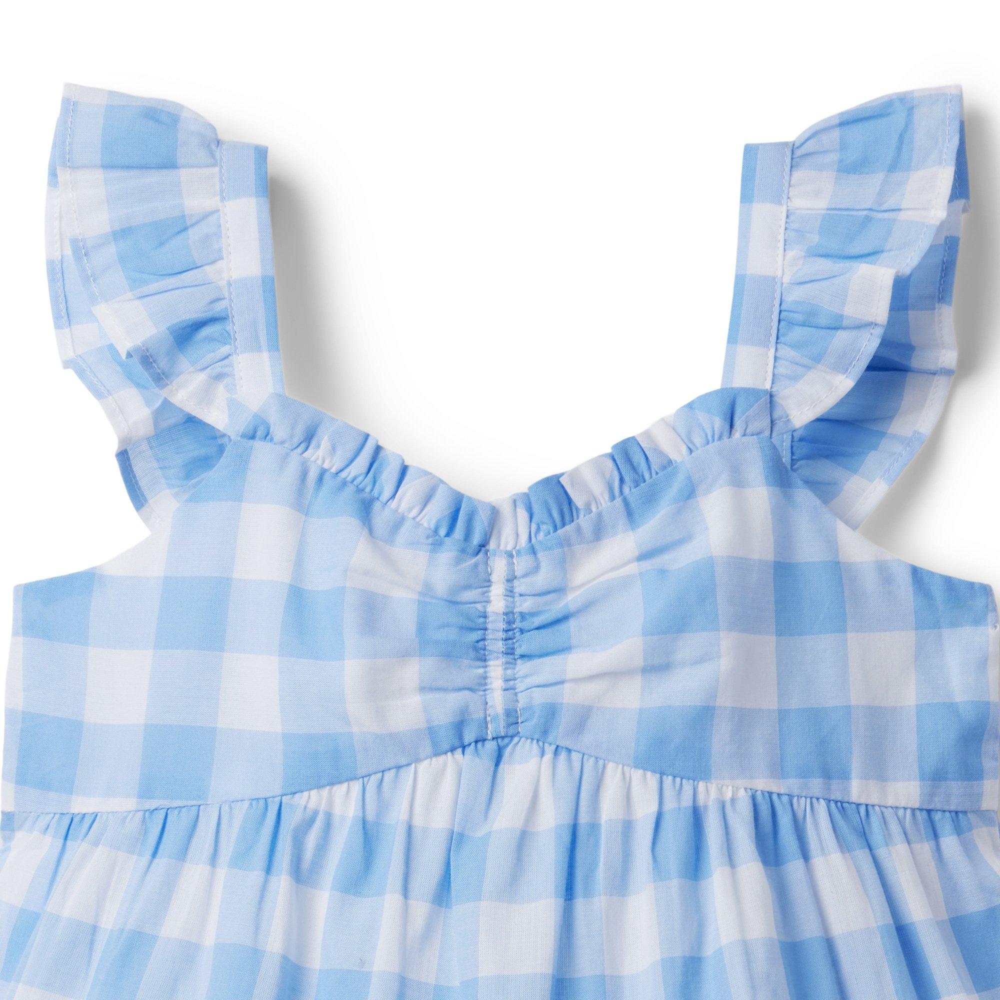 Gingham Ruffle Top image number 1