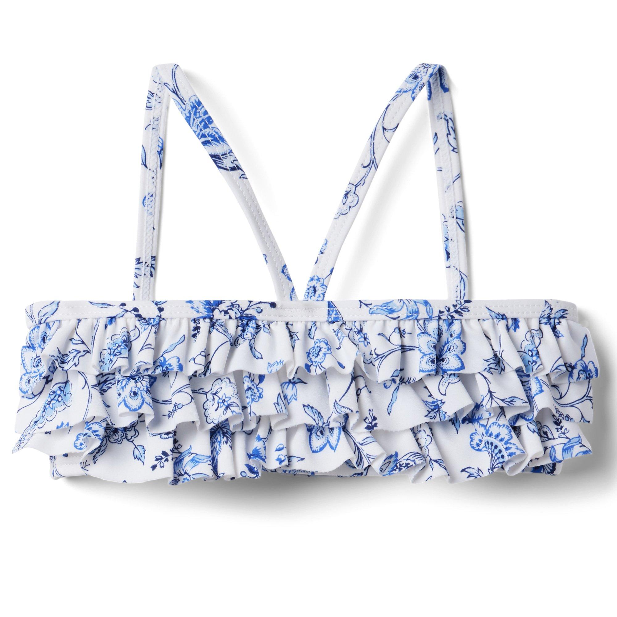 Floral Ruffle 2-Piece Swimsuit image number 2