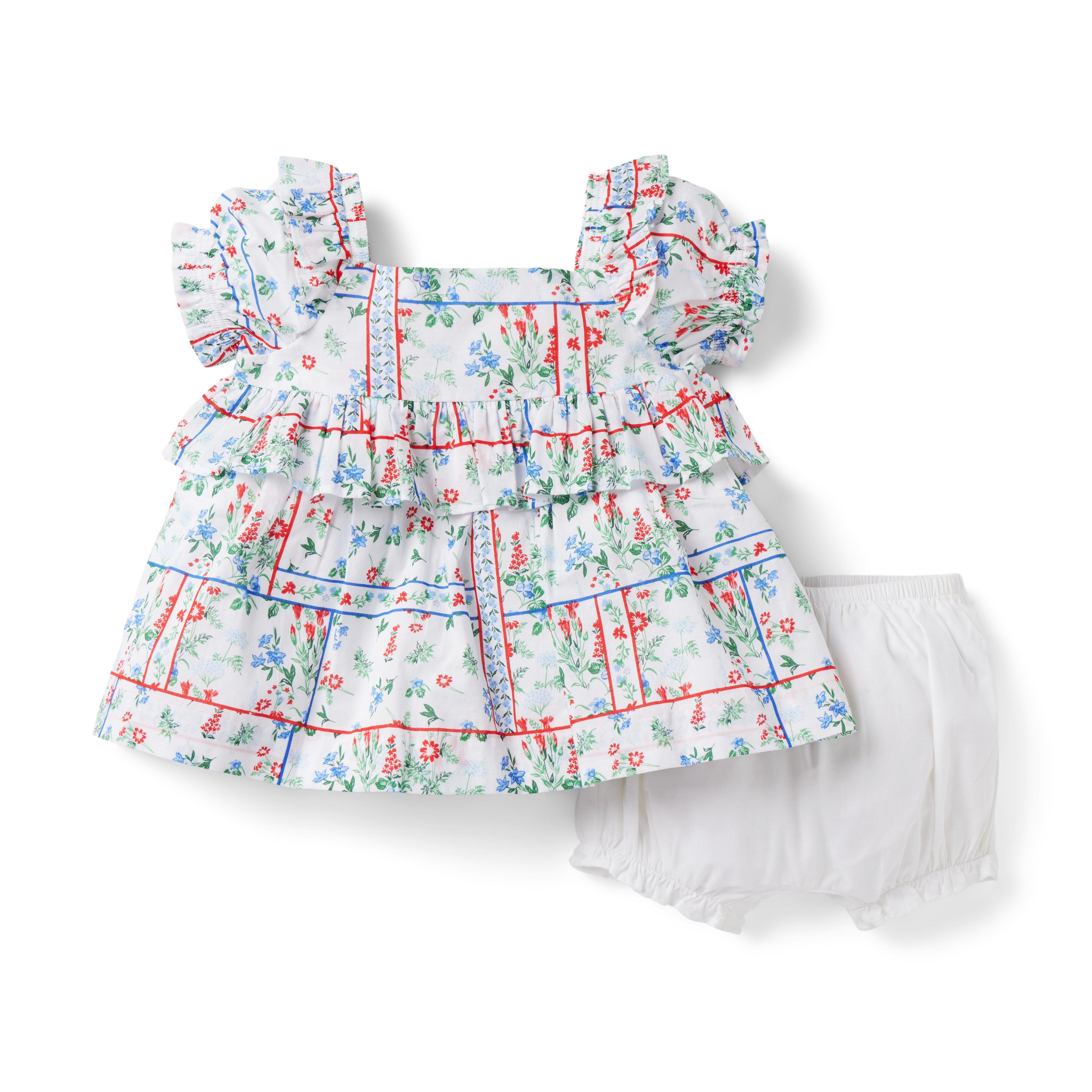 Baby Floral Patchwork Matching Set image number 0