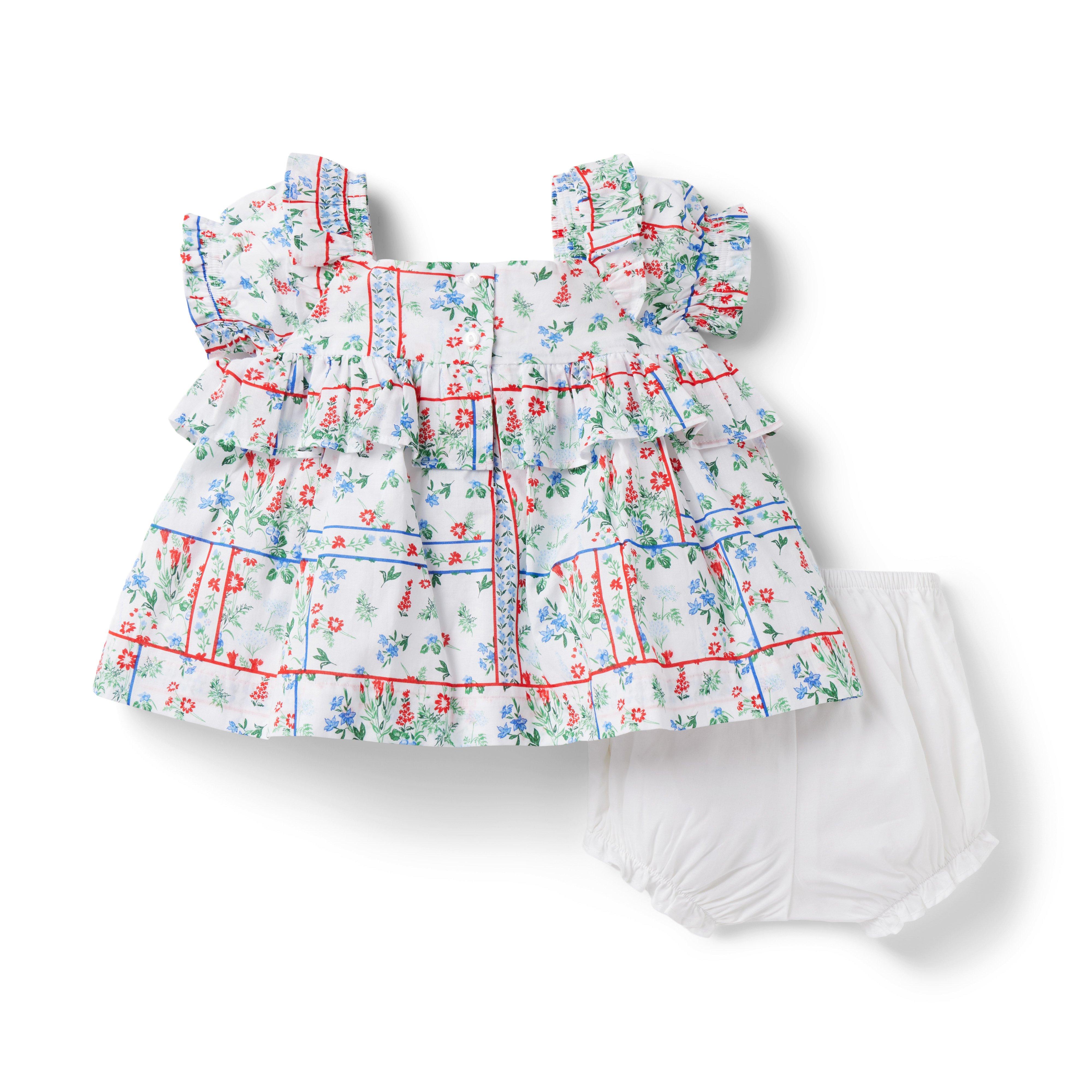 Baby Floral Patchwork Matching Set image number 1