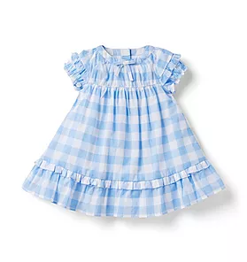 Baby Gingham Ruffle Dress