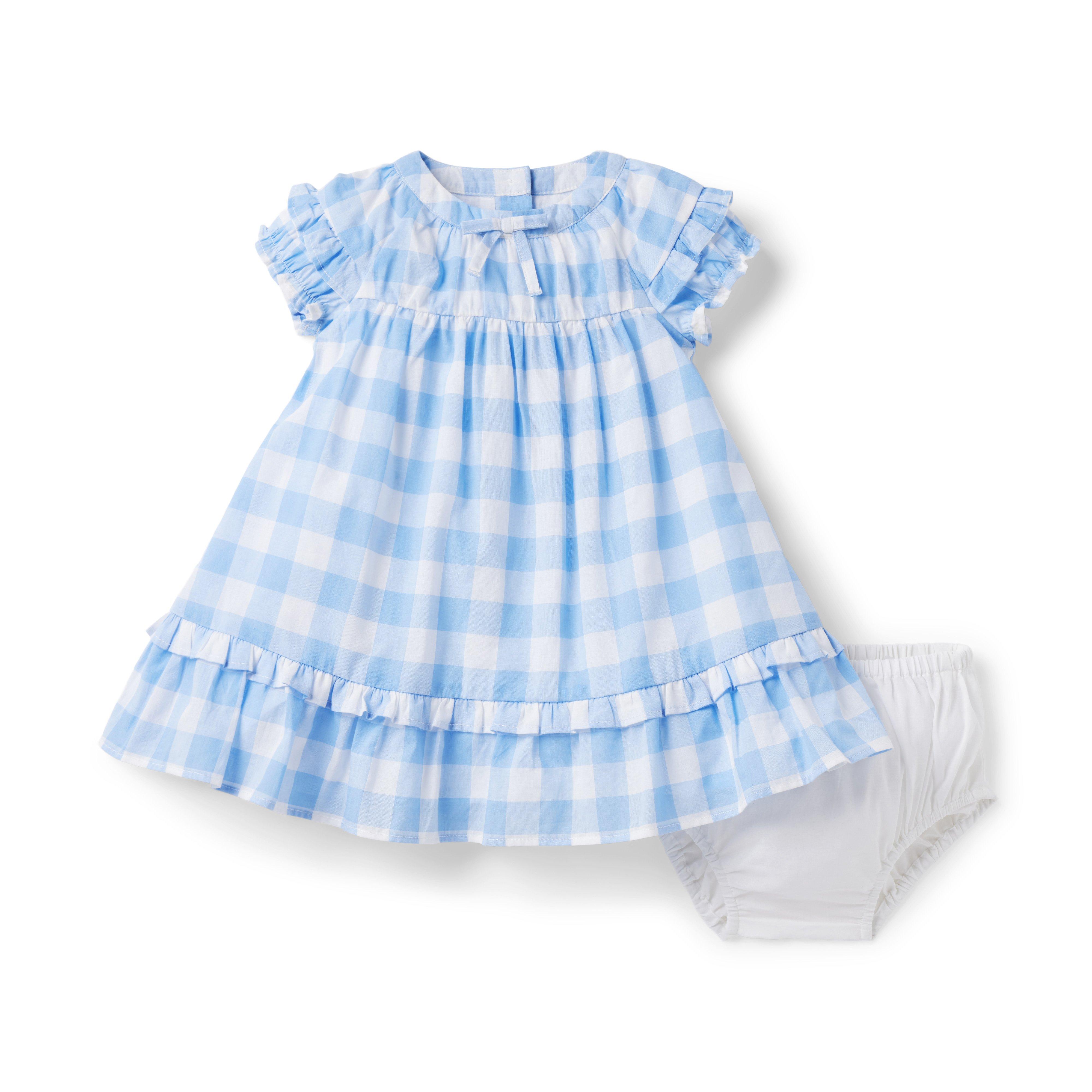 Twyla Babydoll Dress - Gingham