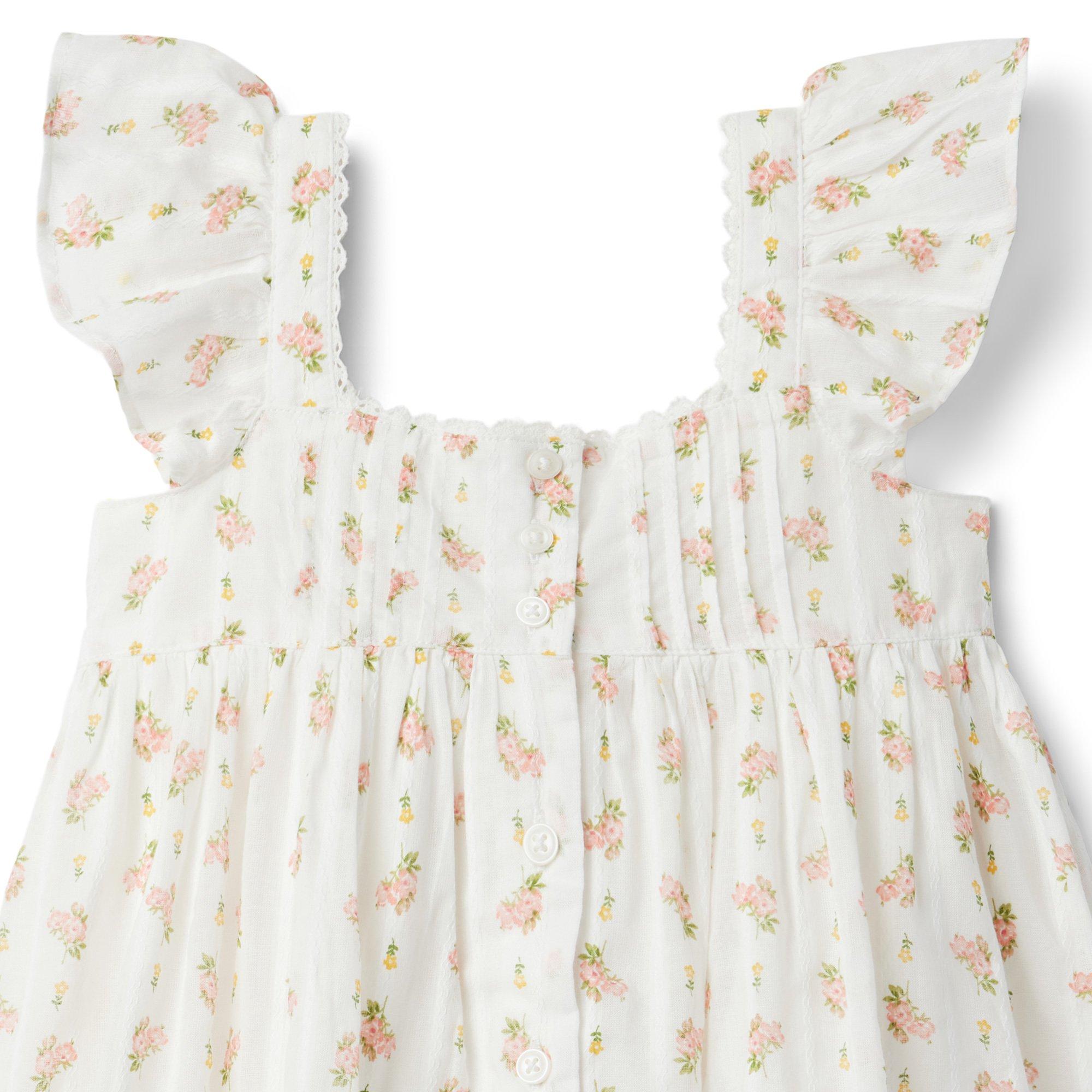 Floral Ruffle Sleeve Sundress image number 2