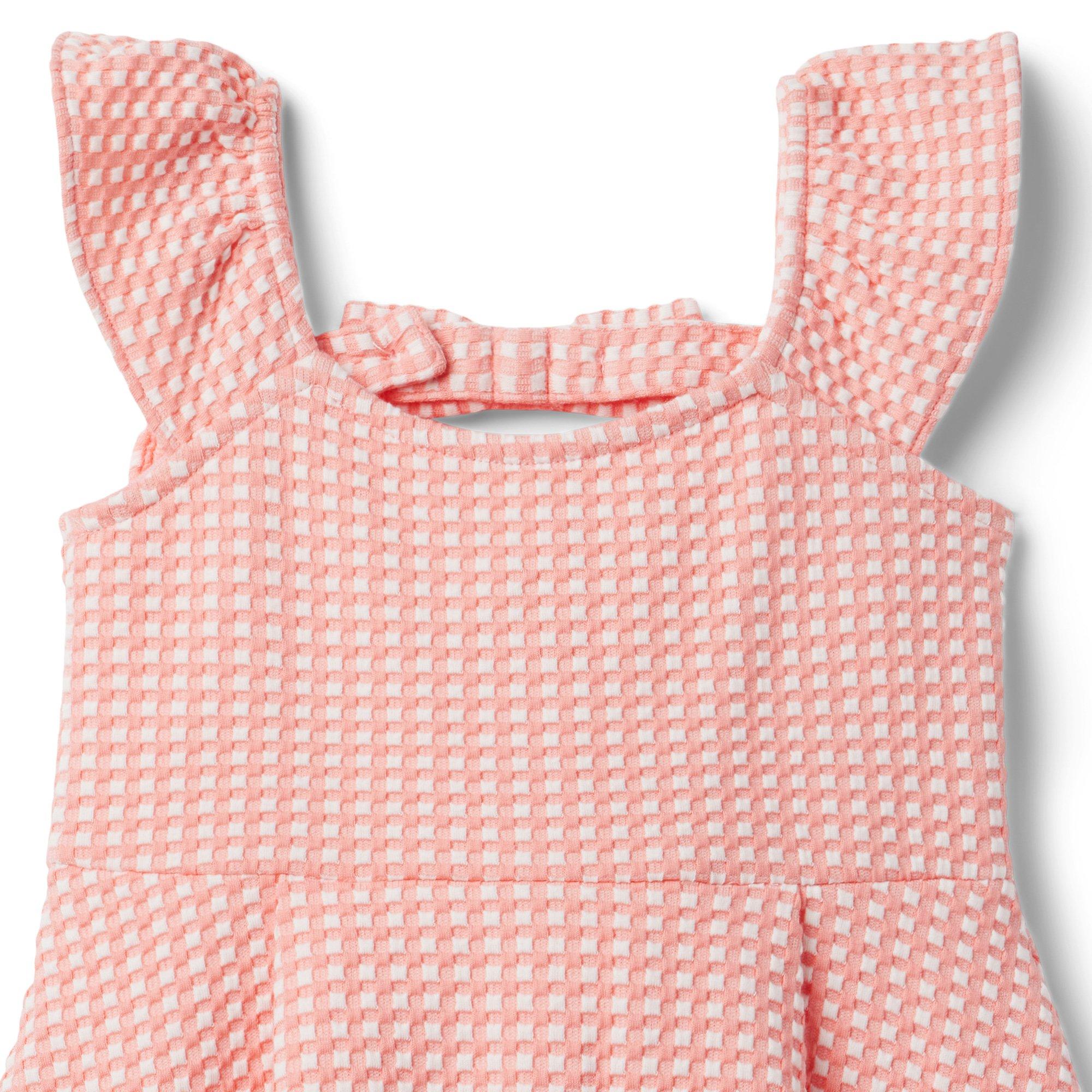 Gingham Knit Seersucker Dress image number 2