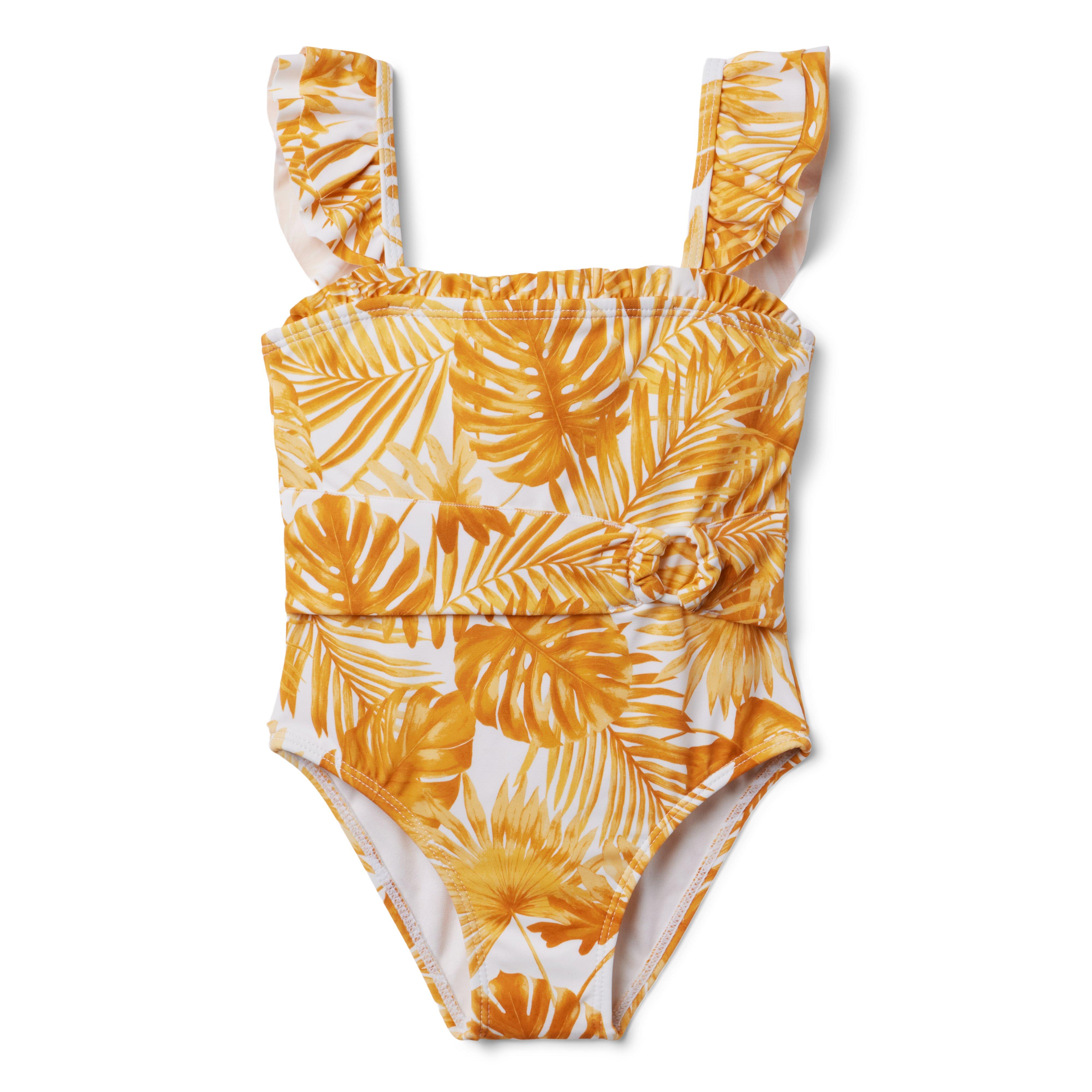 Palm Belted Swimsuit image number 0