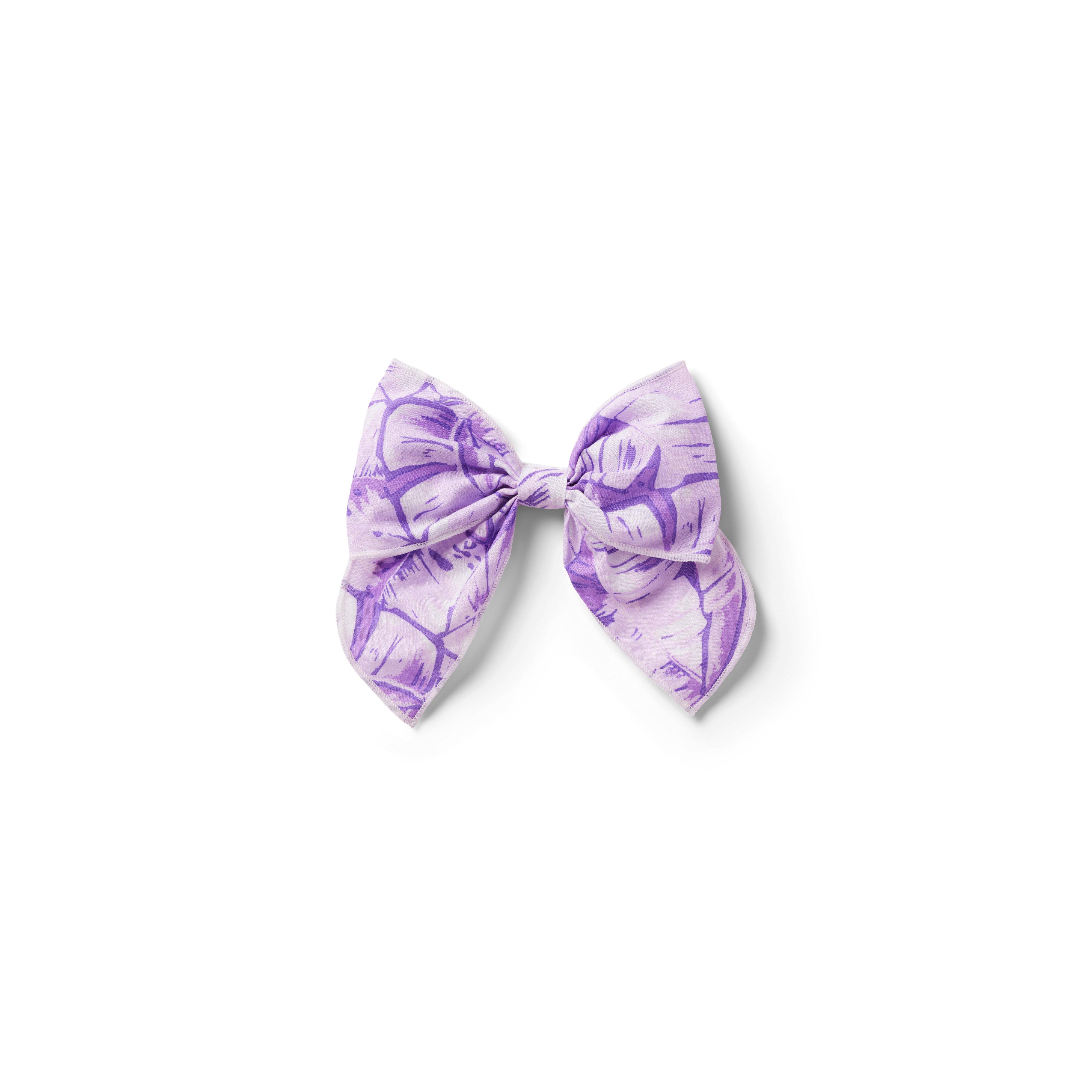 Palm Leaf Bow Barrette image number 0