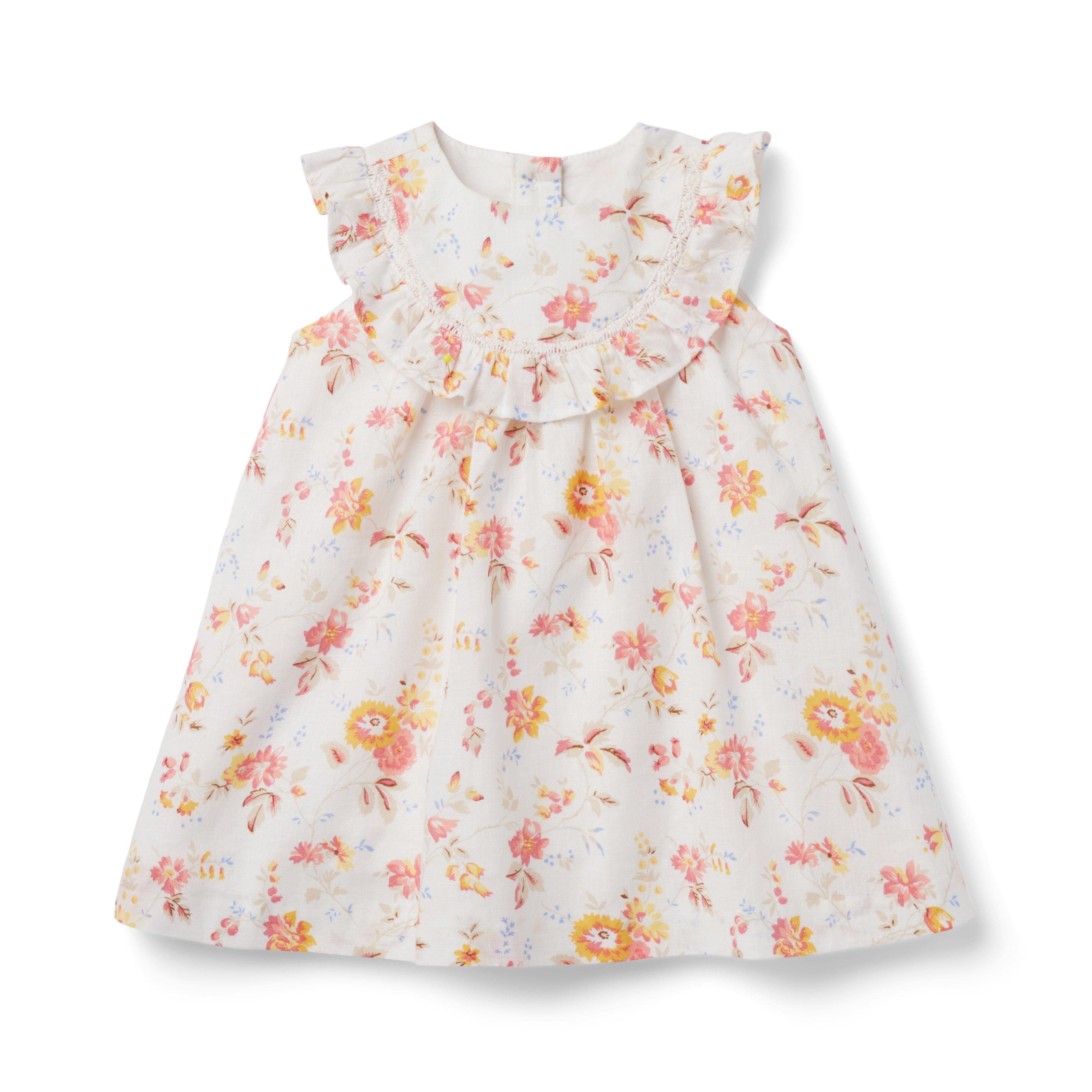 Baby Floral Ruffle Dress image number 0