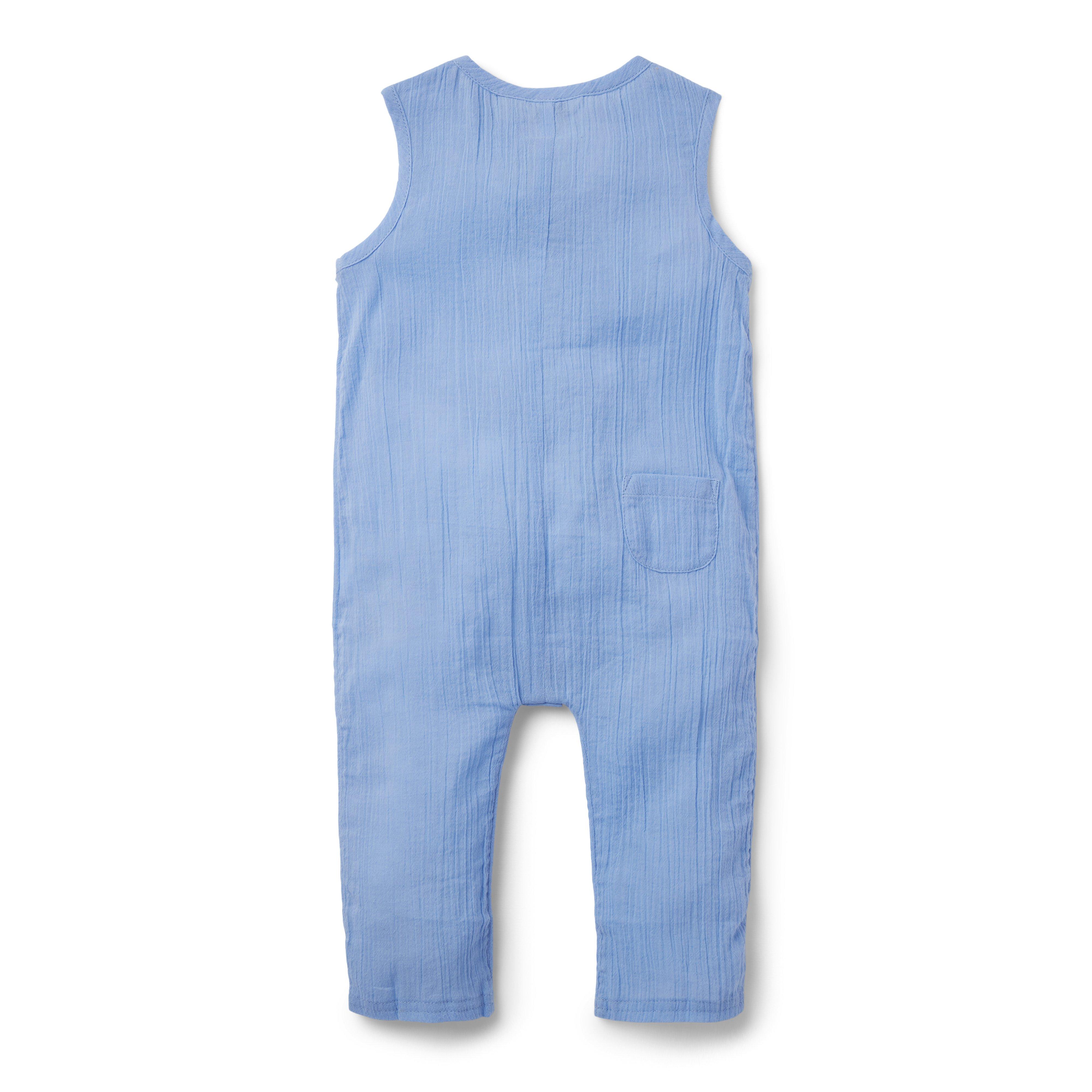 Baby Sheer Gauze One-Piece image number 1