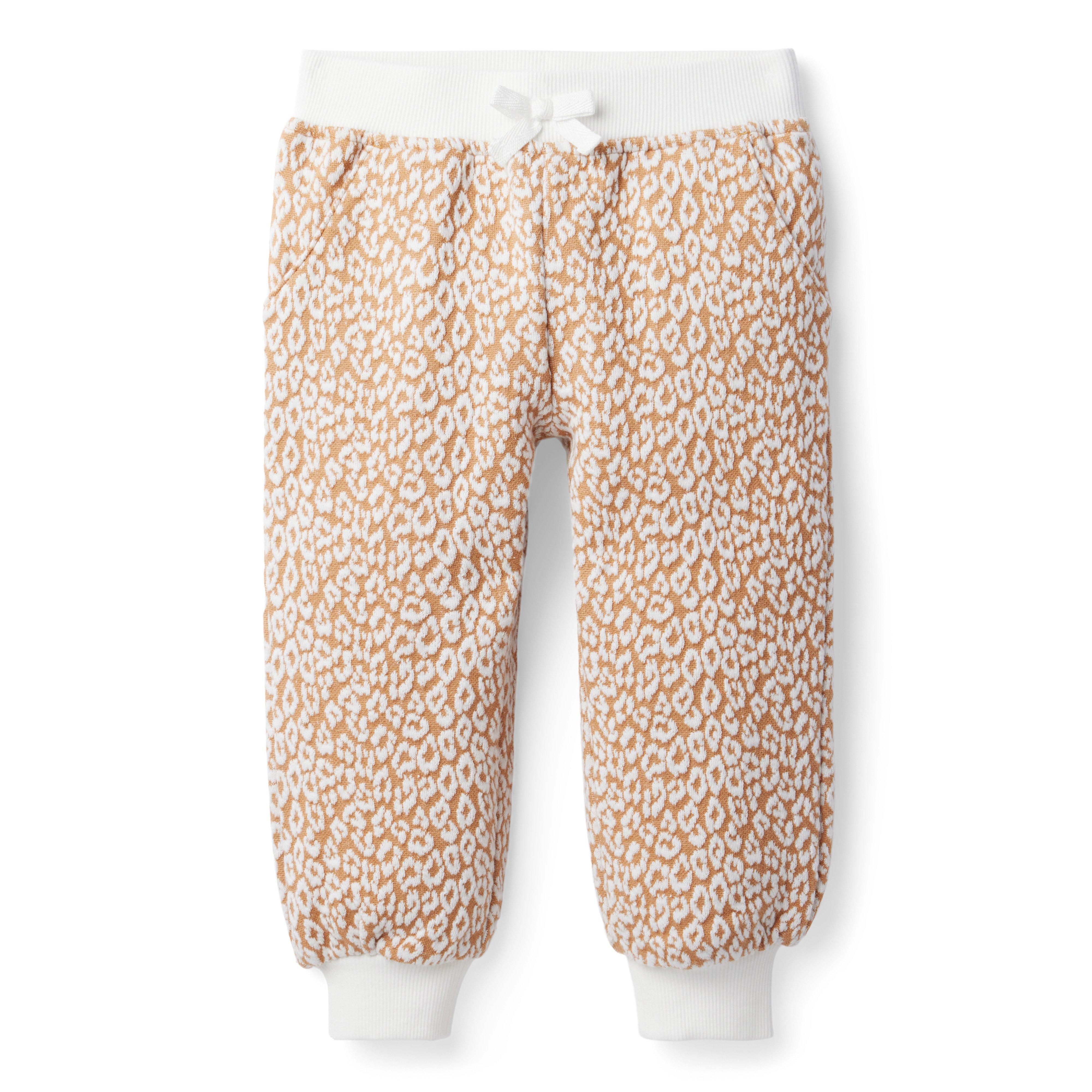 Leopard Jacquard Jogger image number 0