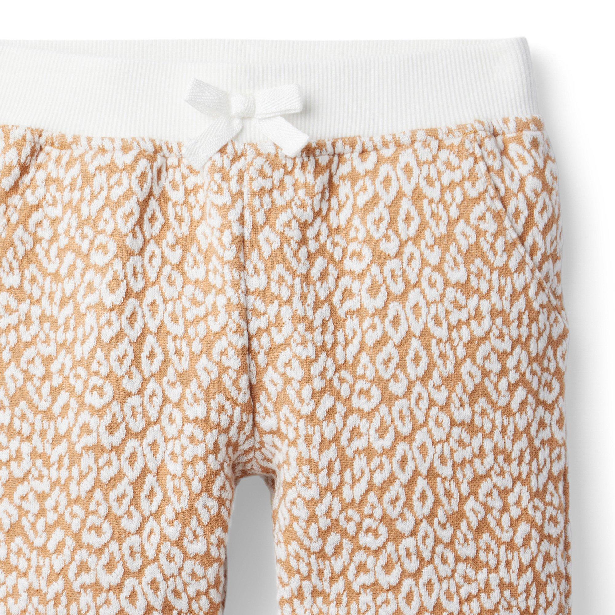 Leopard Jacquard Jogger image number 2