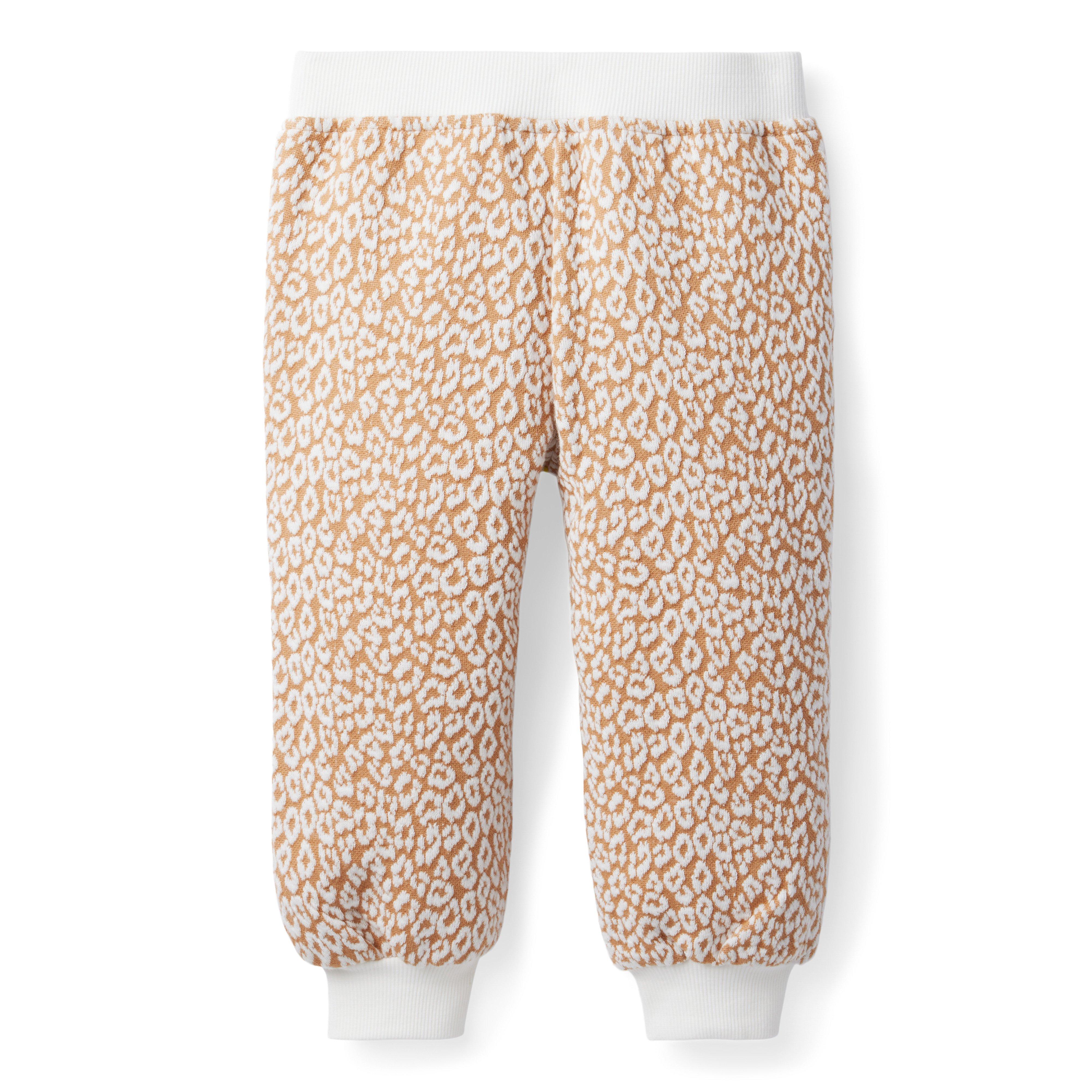 Leopard Jacquard Jogger image number 1