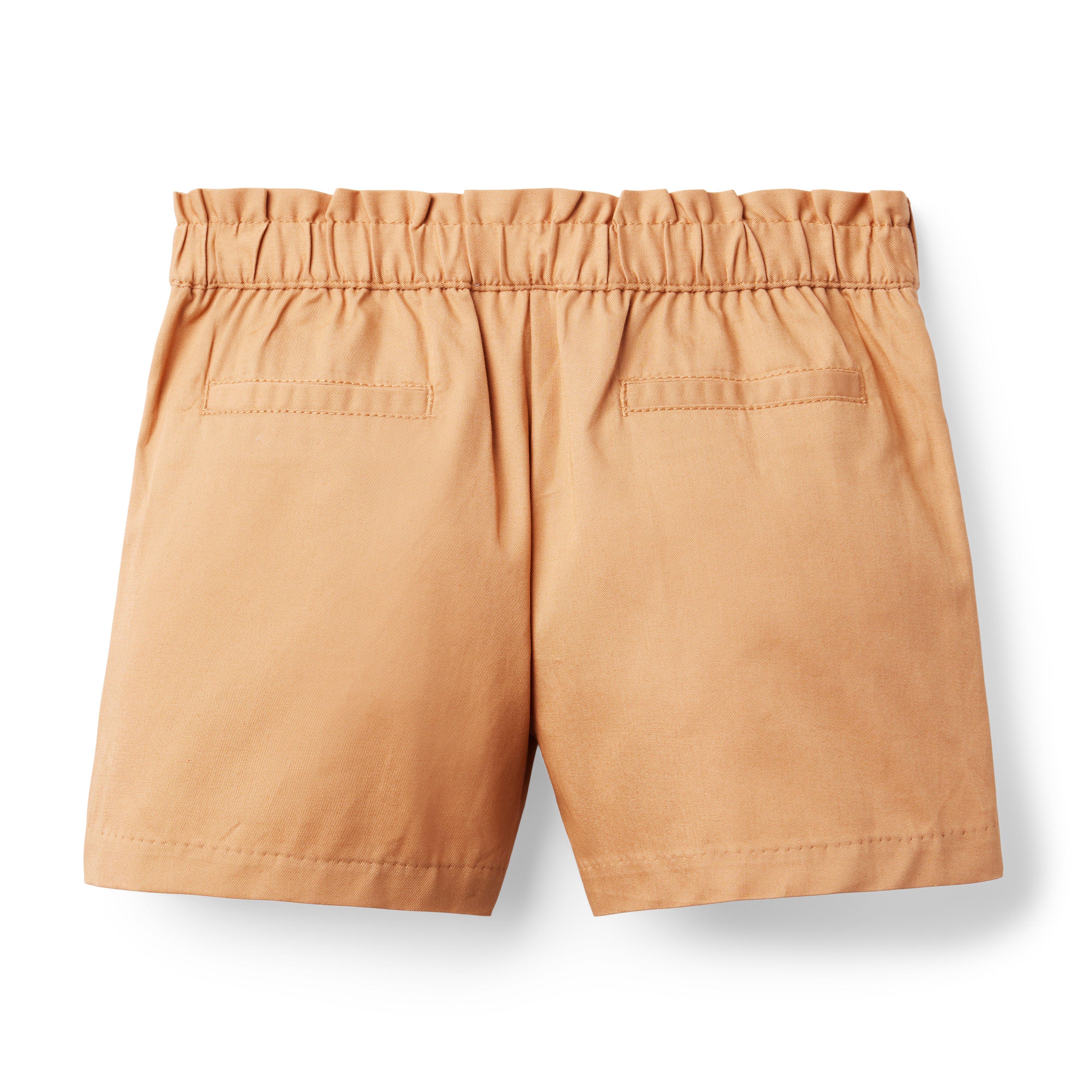Pull-On Twill Bow Short image number 1