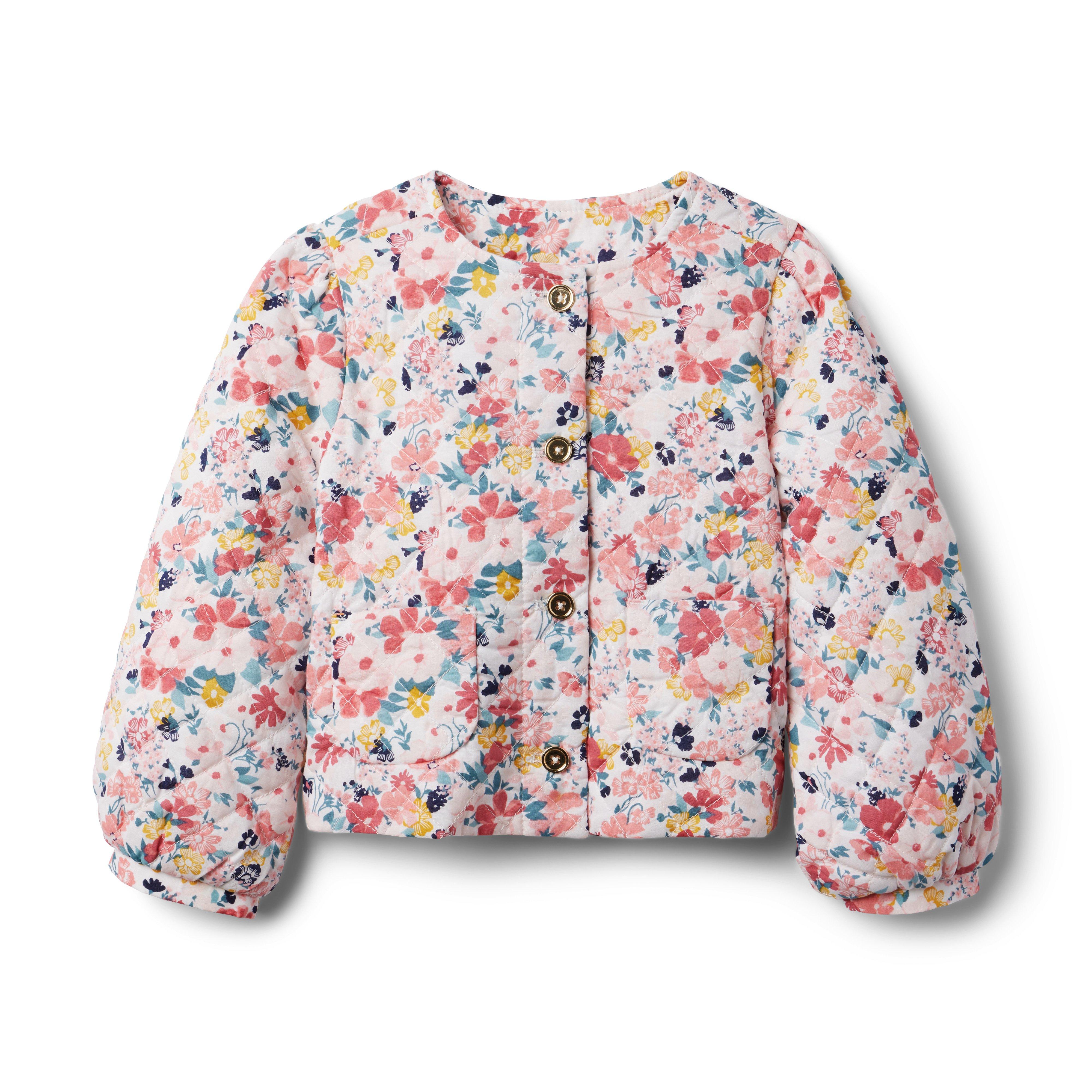 Quilted Floral Jacket image number 0