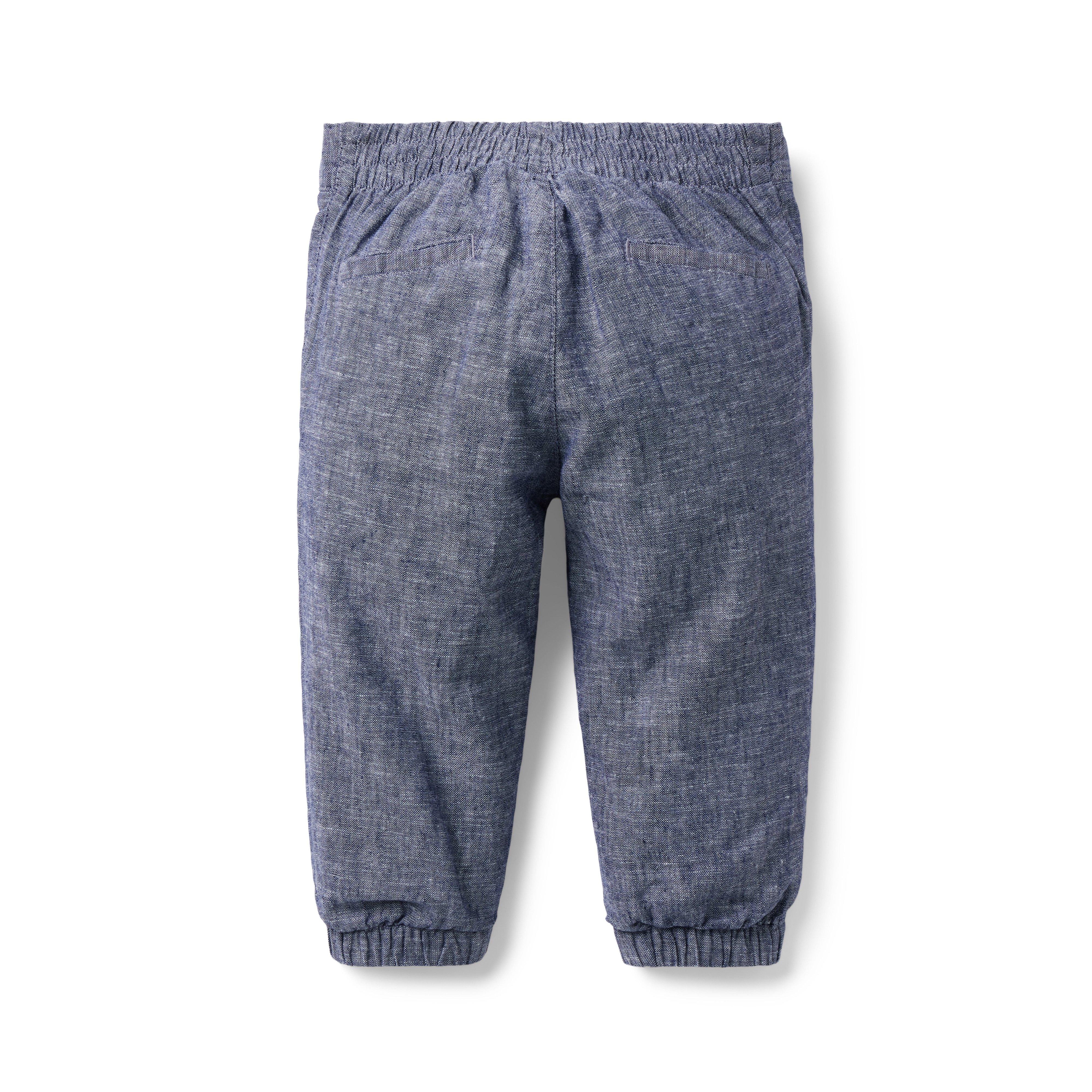 Baby Chambray Linen Jogger image number 1
