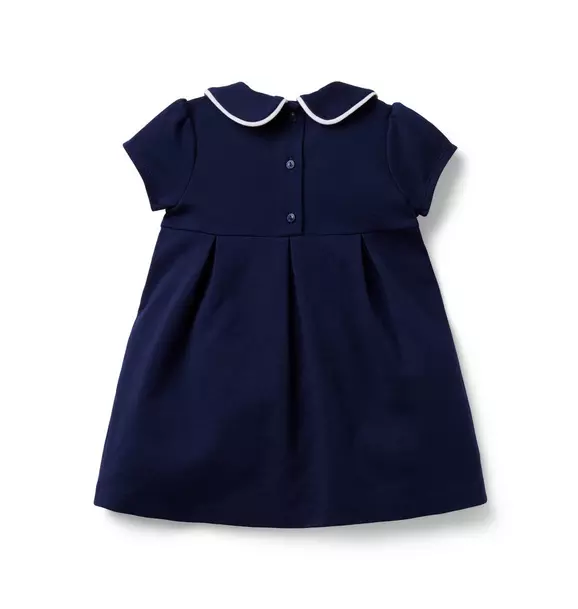 Baby Bow Collar Ponte Dress image number 1
