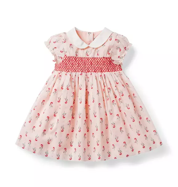 Baby Floral Smocked Dress