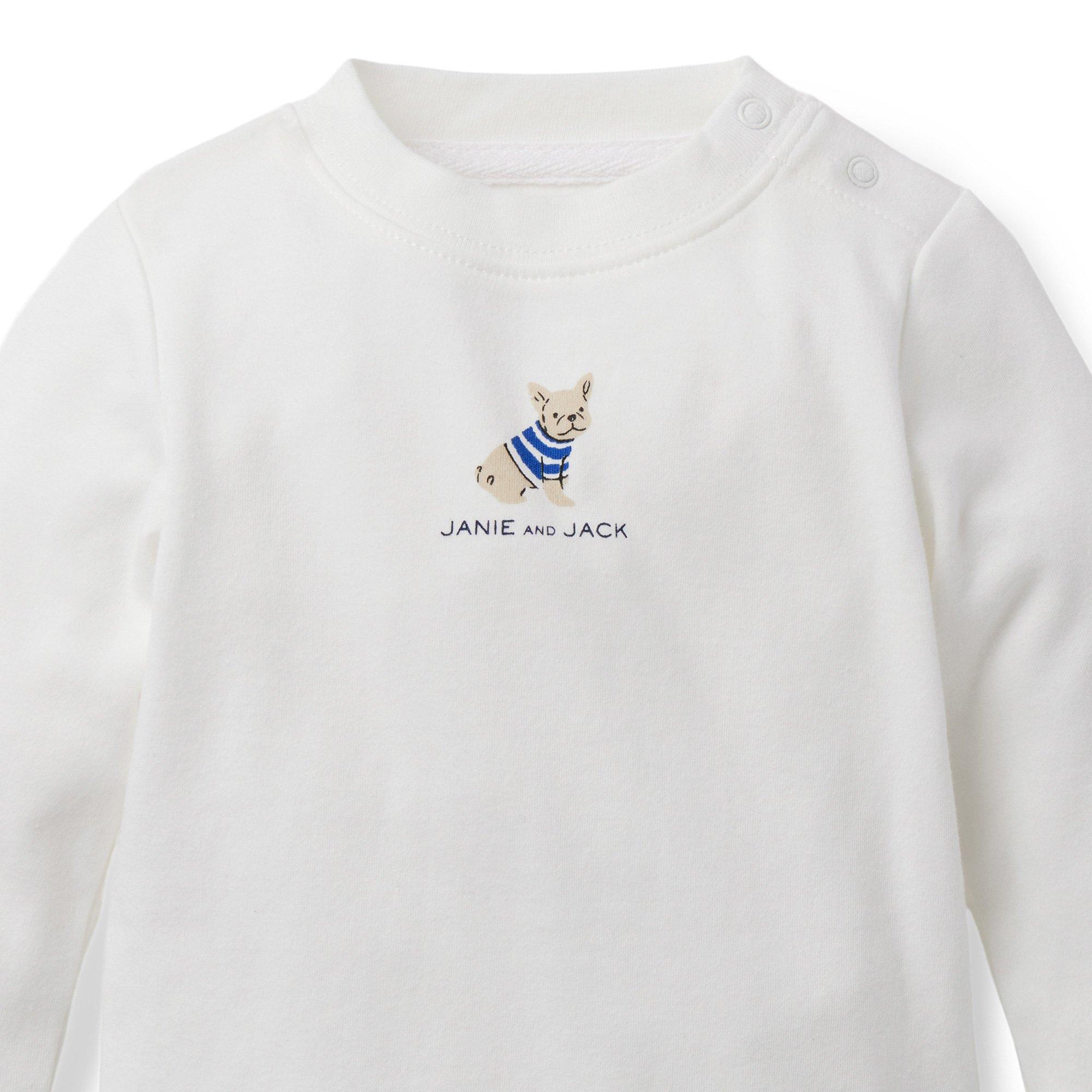 Baby French Bulldog Bodysuit image number 1