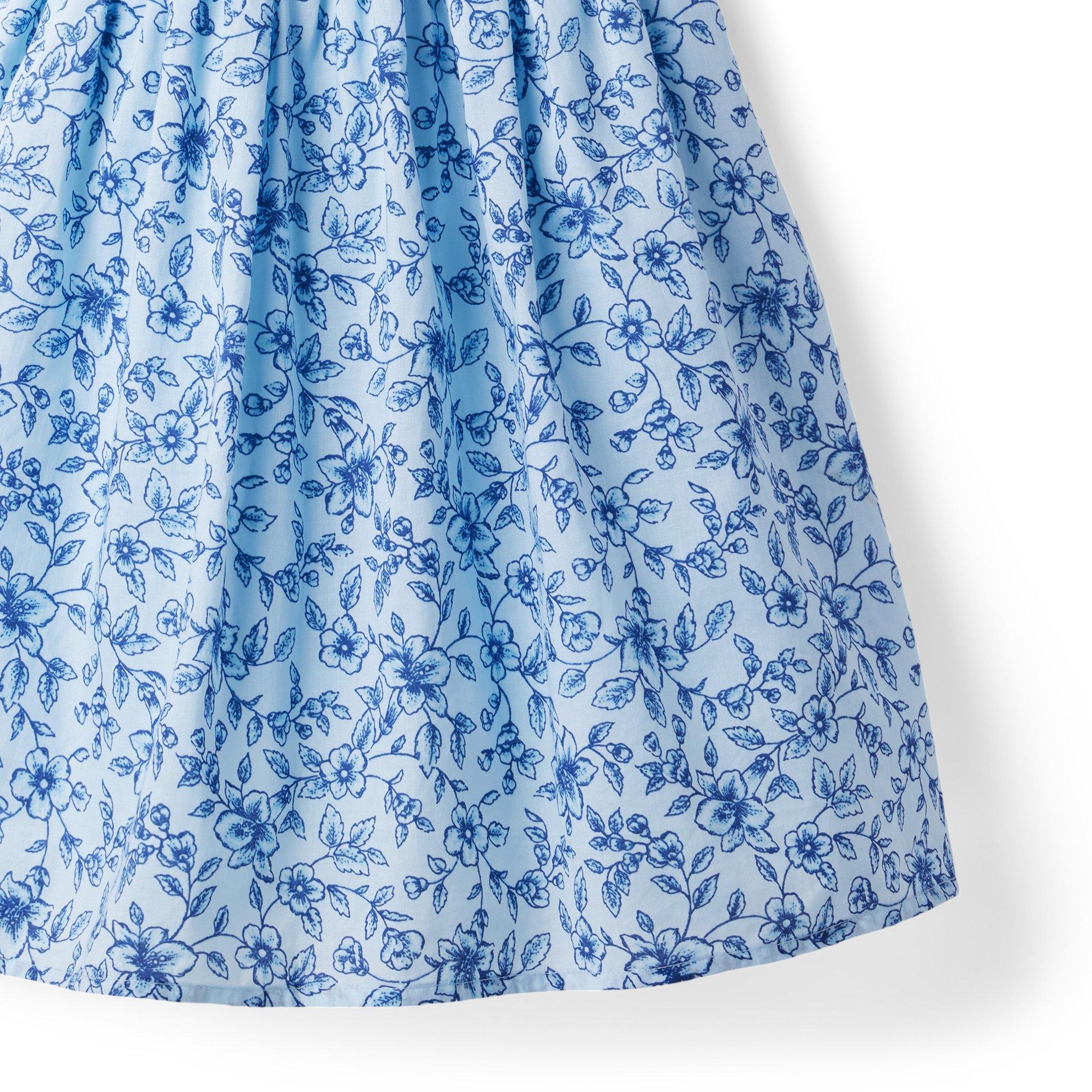The Grace Floral Smocked Puff Sleeve Dress image number 3