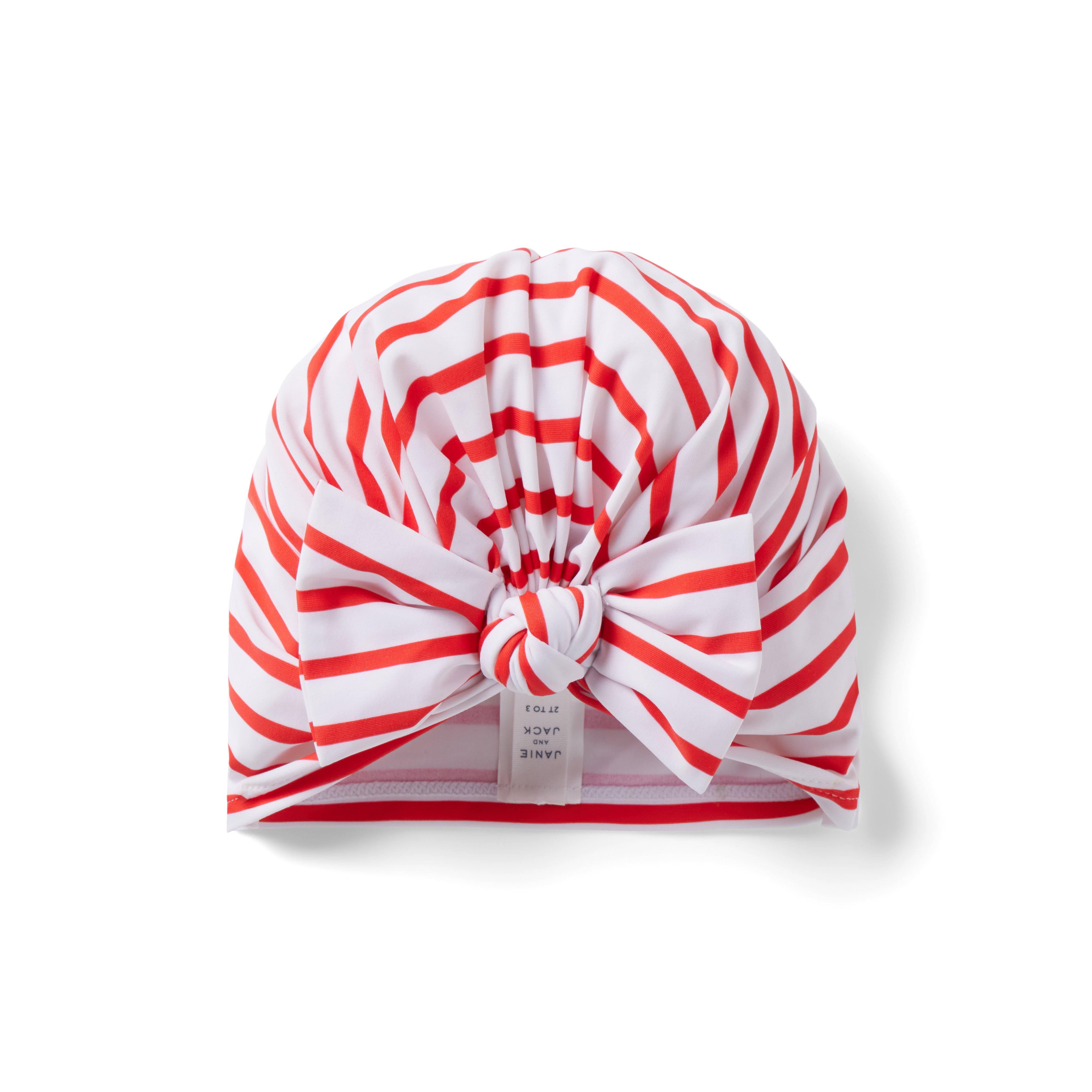 Striped Swim Headwrap