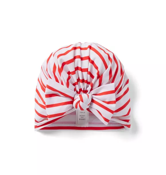 Striped Swim Headwrap