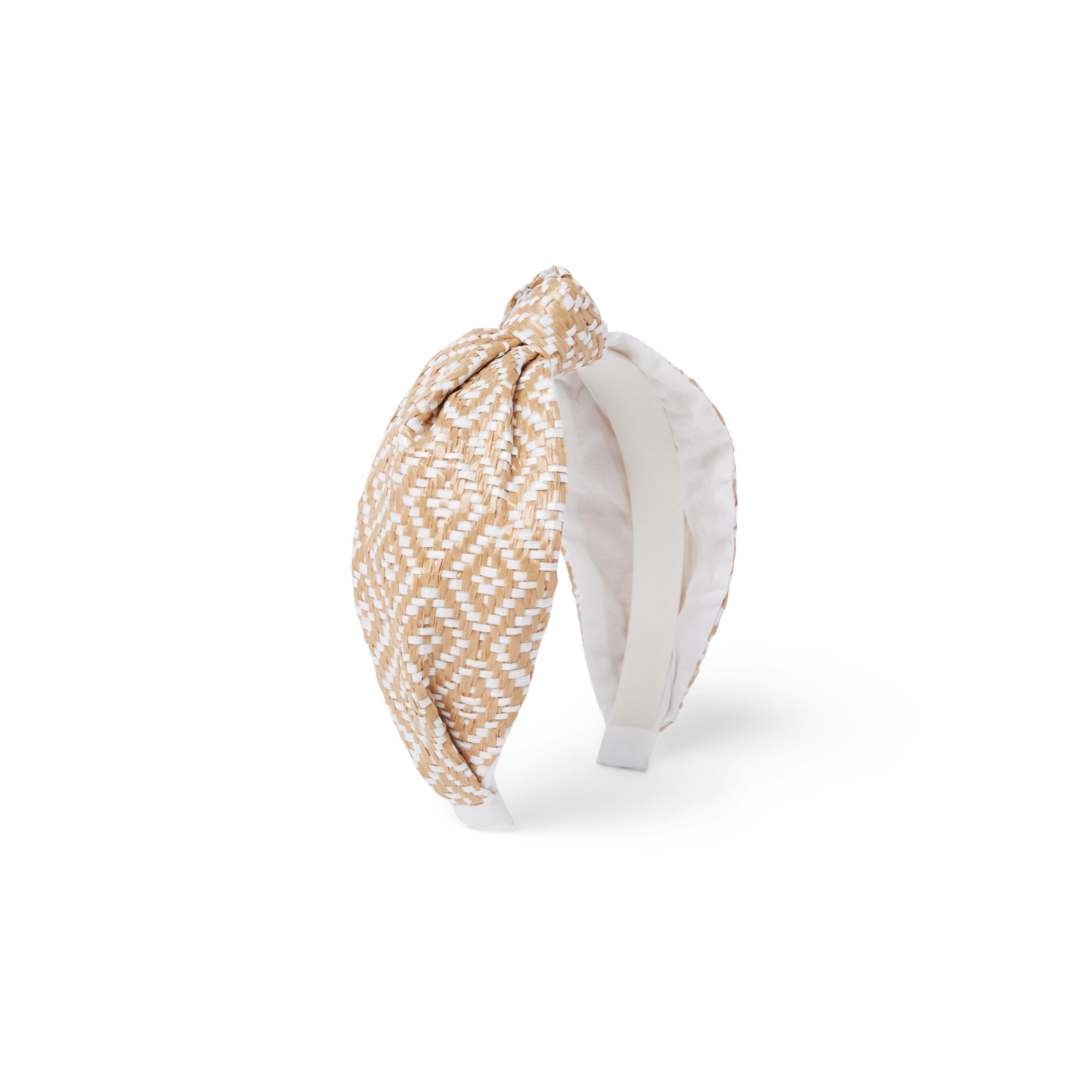 Geometric Straw Knot Headband