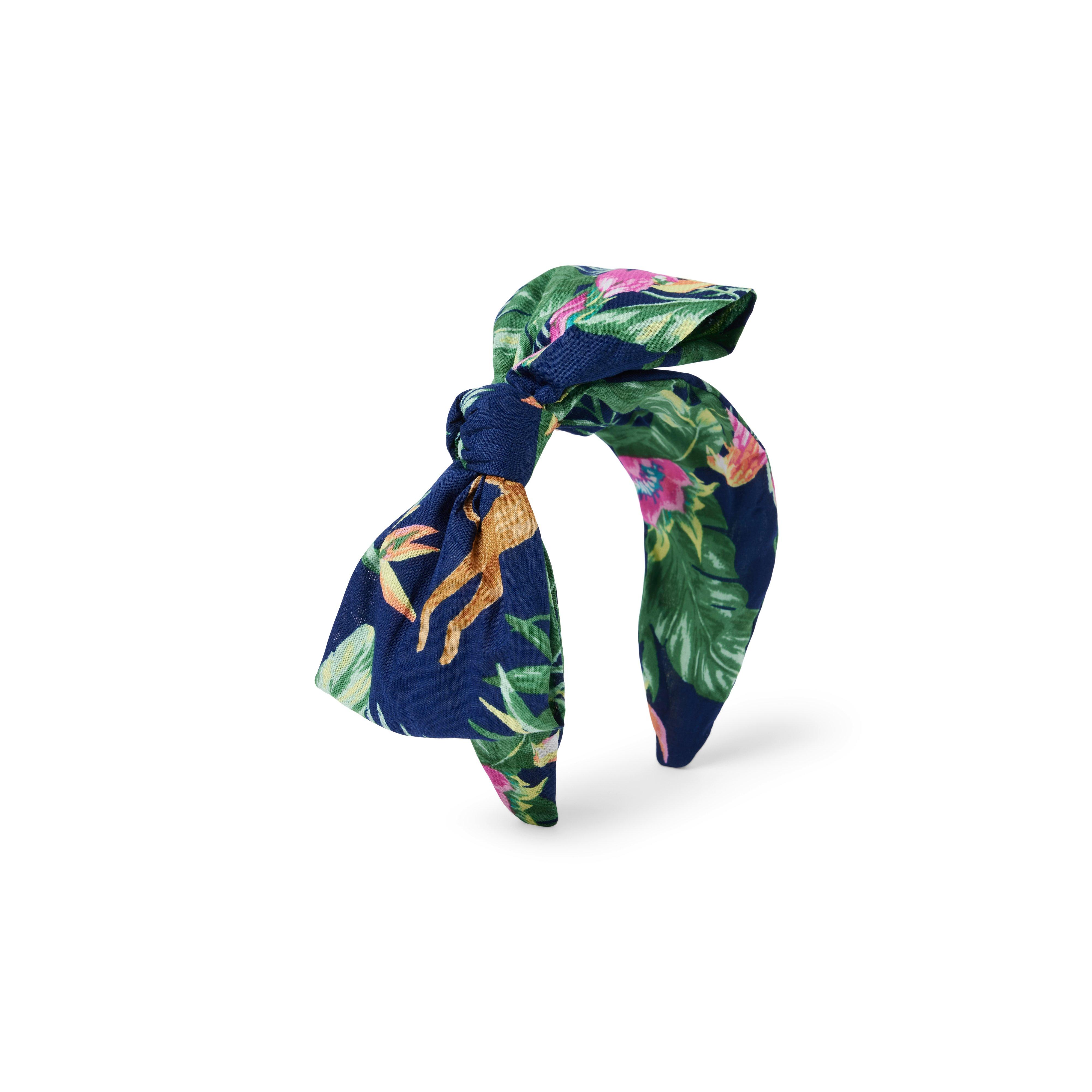 Tropical Jungle Bow Headband image number 0