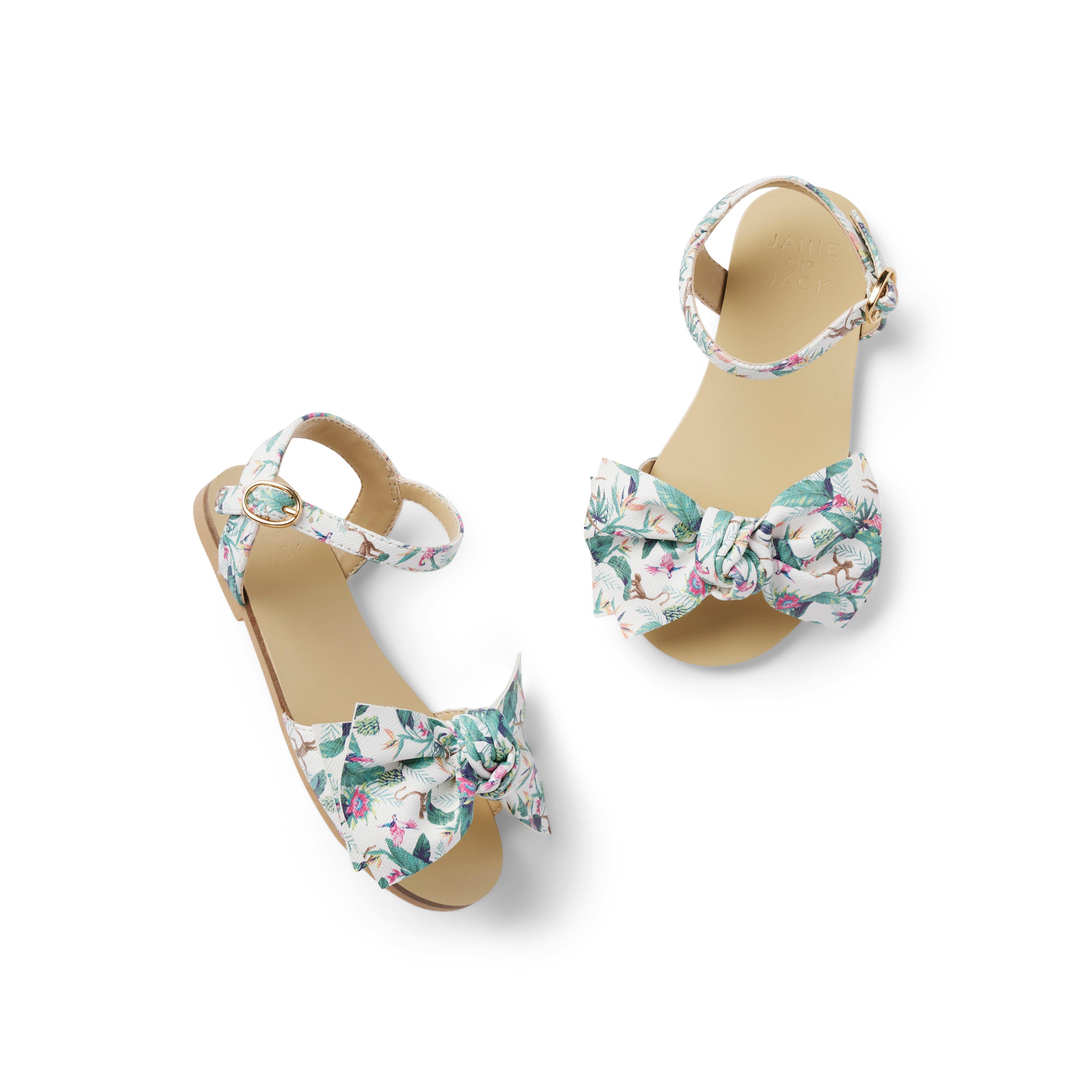 Tropical Jungle Bow Sandal image number 0