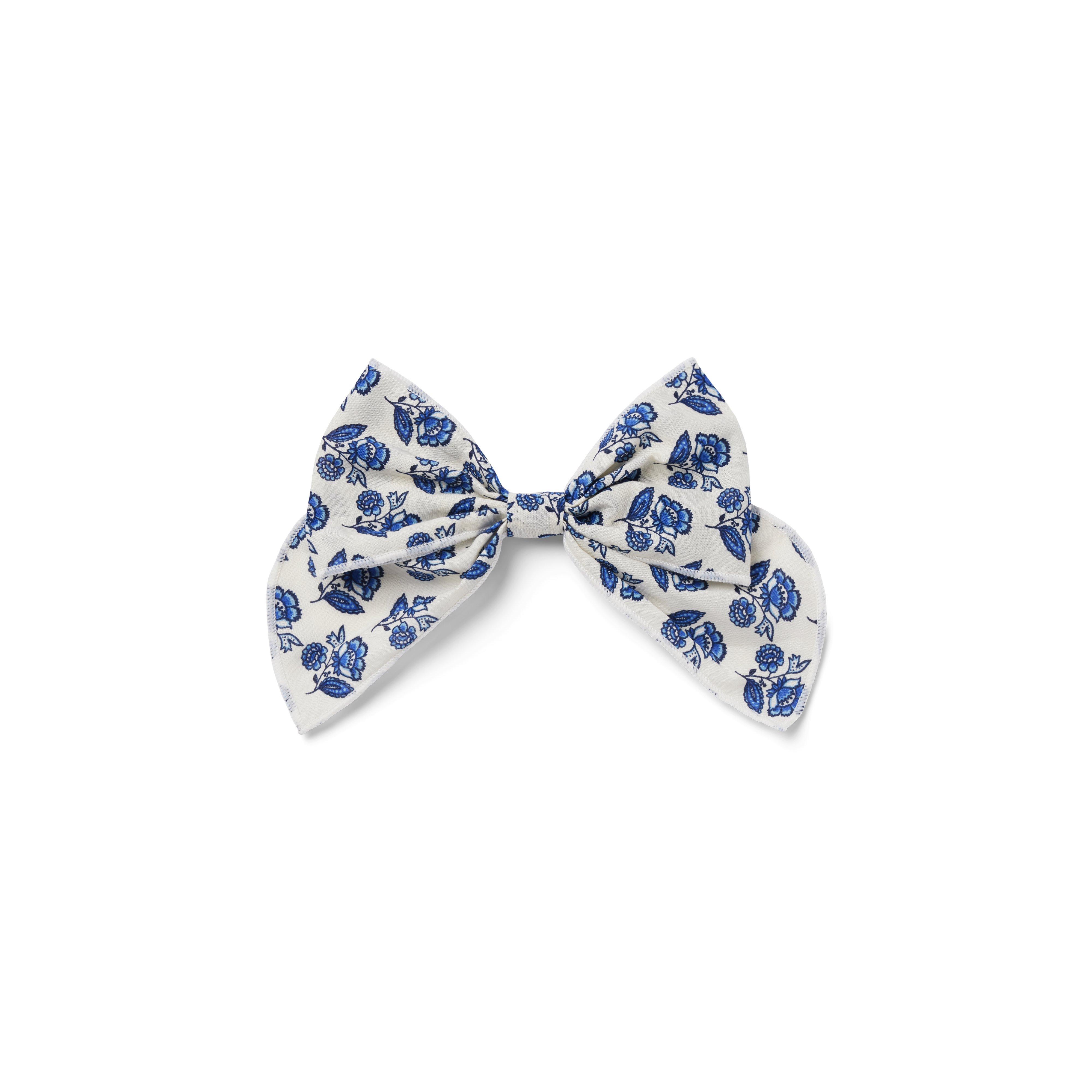 Floral Bow Barrette