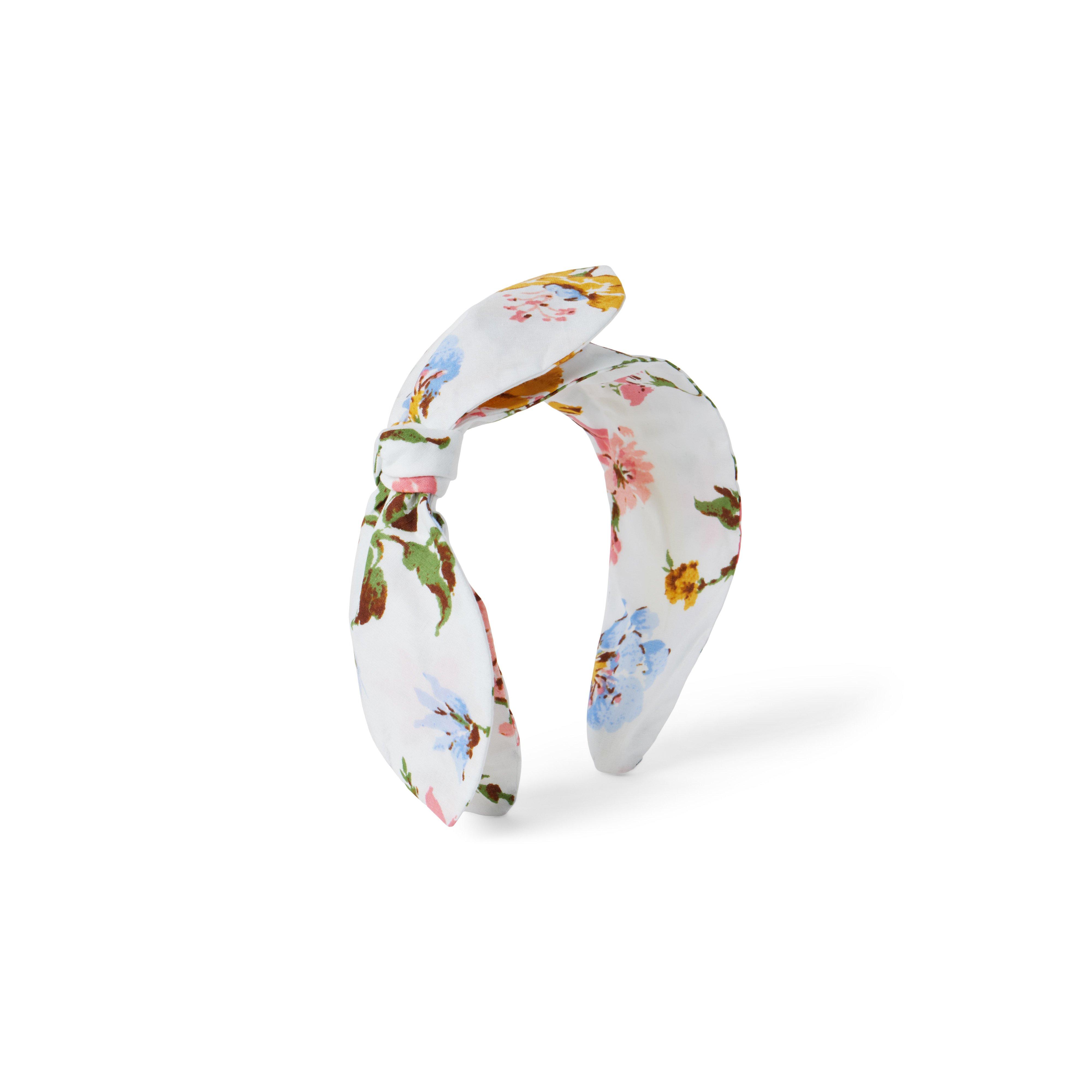 Floral Bow Headband image number 0