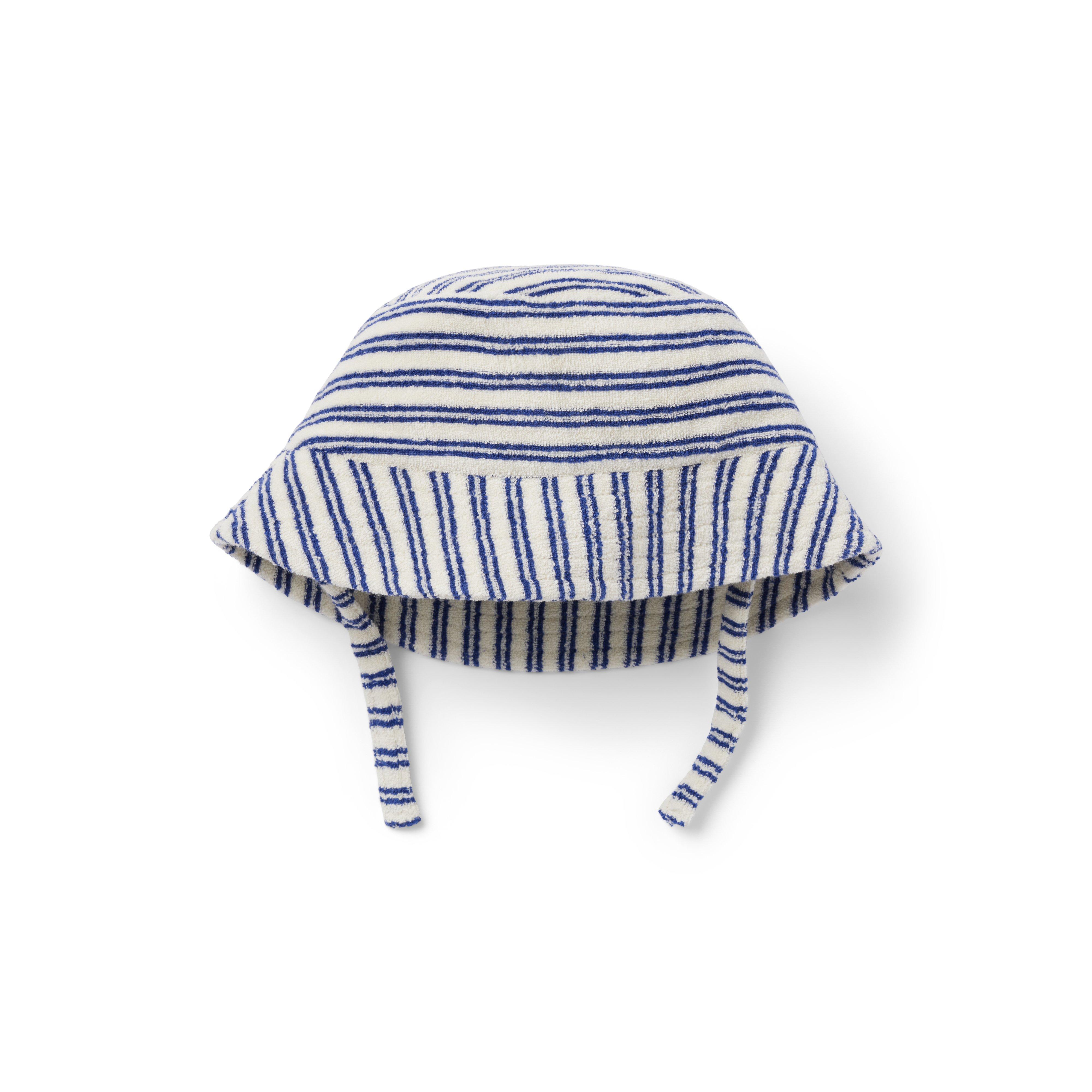 Baby Striped Terry Bucket Hat image number 0