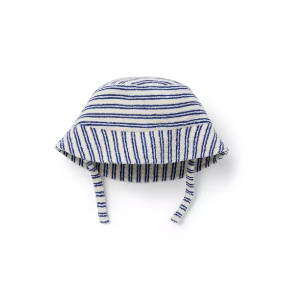 Baby Striped Terry Bucket Hat