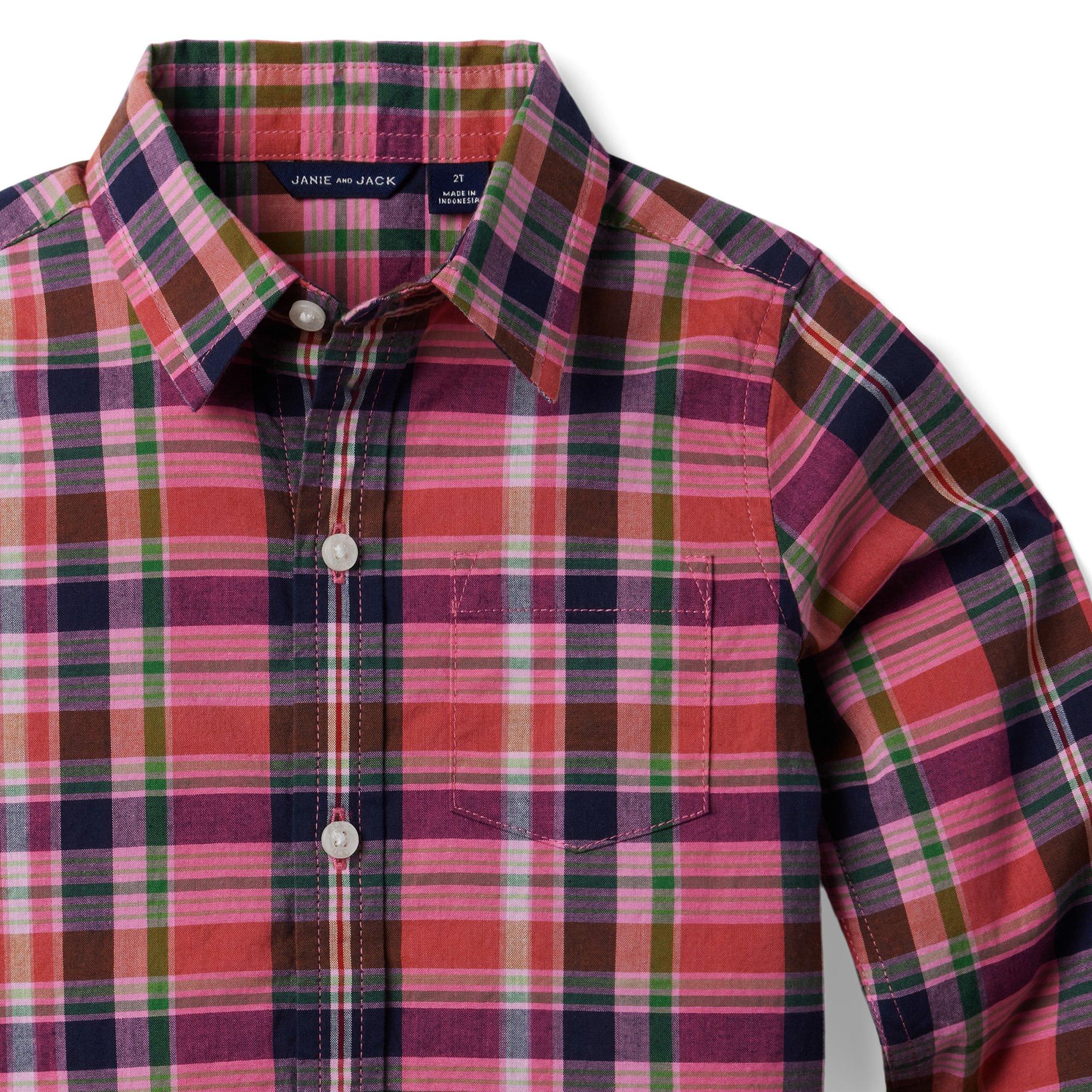 Madras Plaid Shirt image number 4