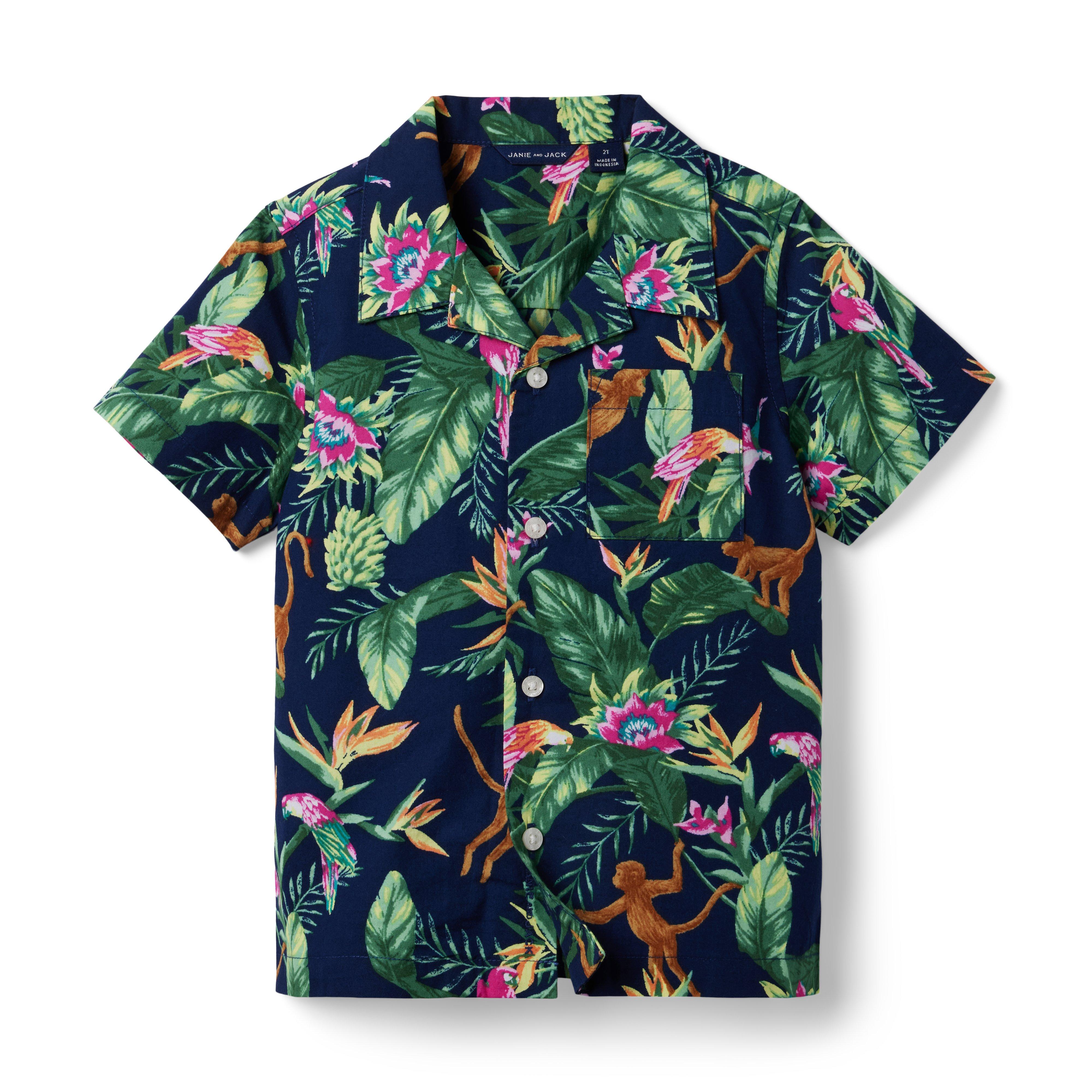 Tropical Jungle Cabana Shirt 