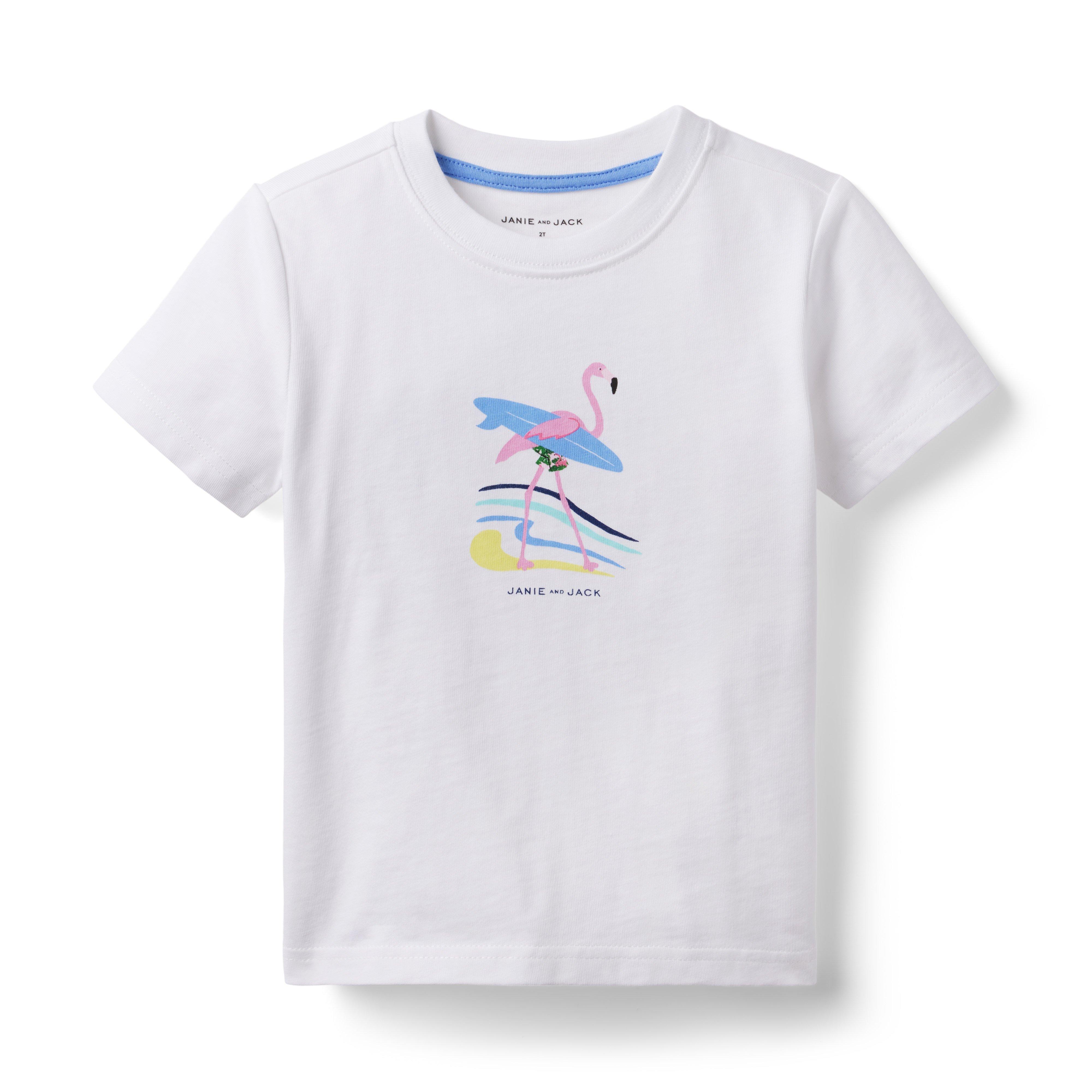 Surfing Flamingo Tee image number 0