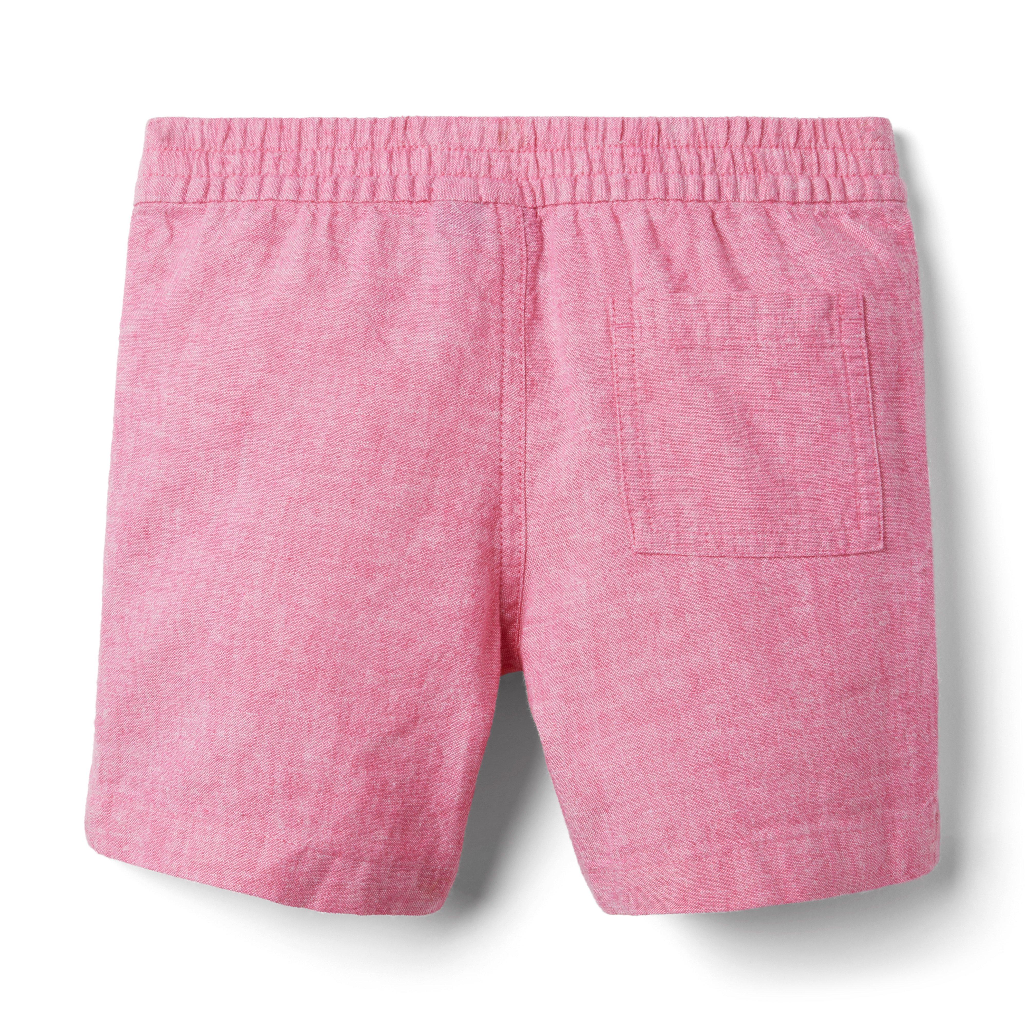 Linen Pull-On Short image number 1
