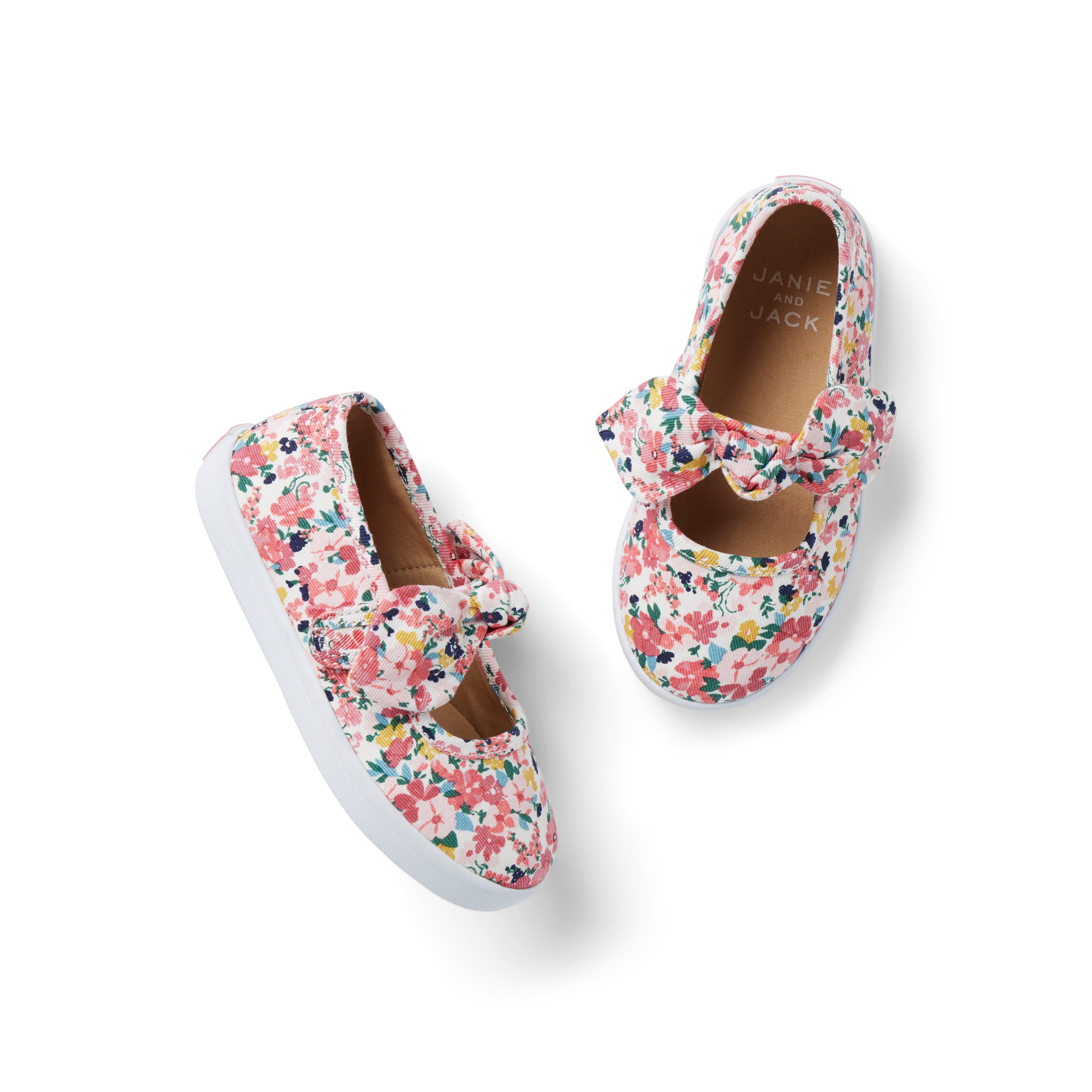 Floral Bow Sneaker