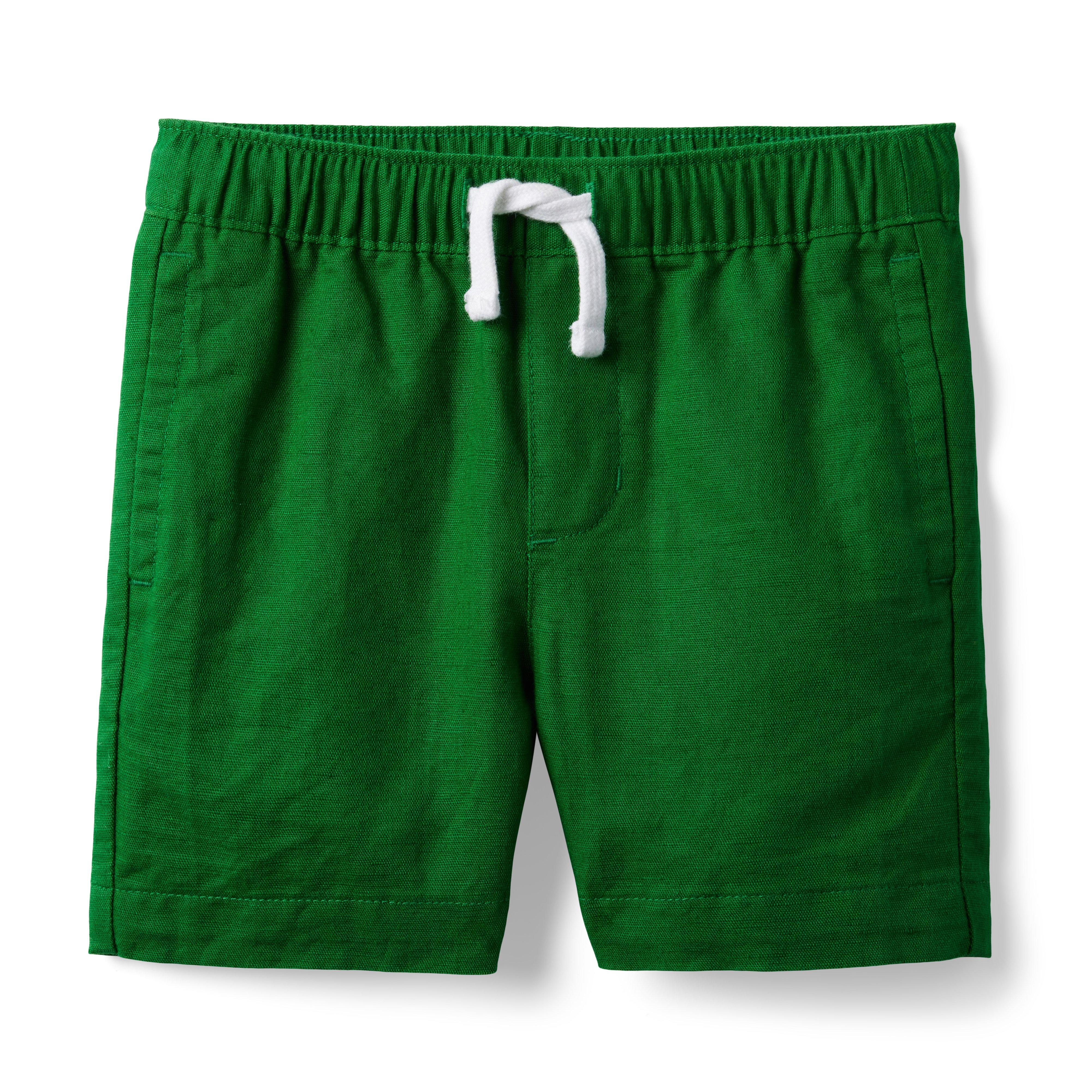 Linen Pull-On Short