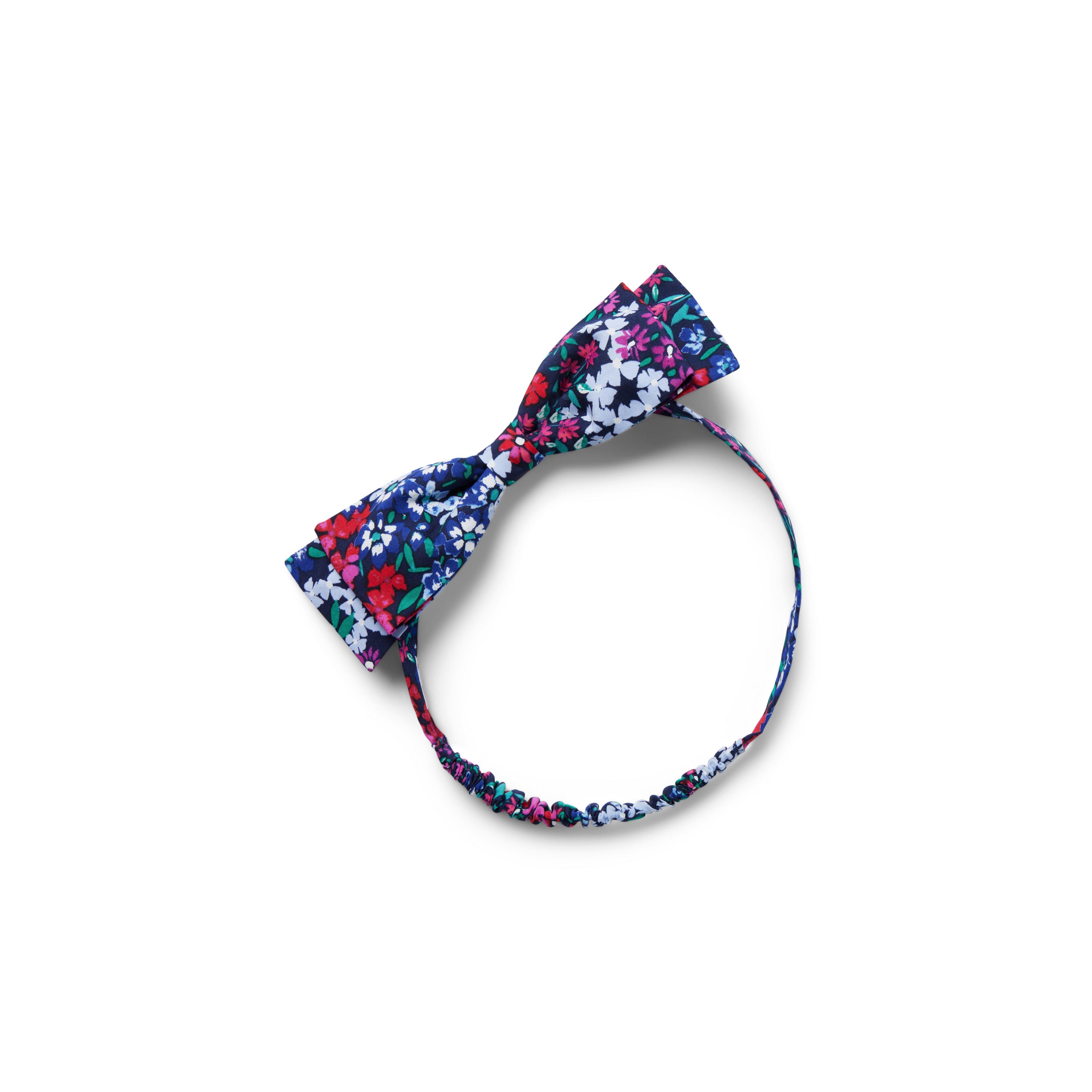 Baby Floral Bow Soft Headband