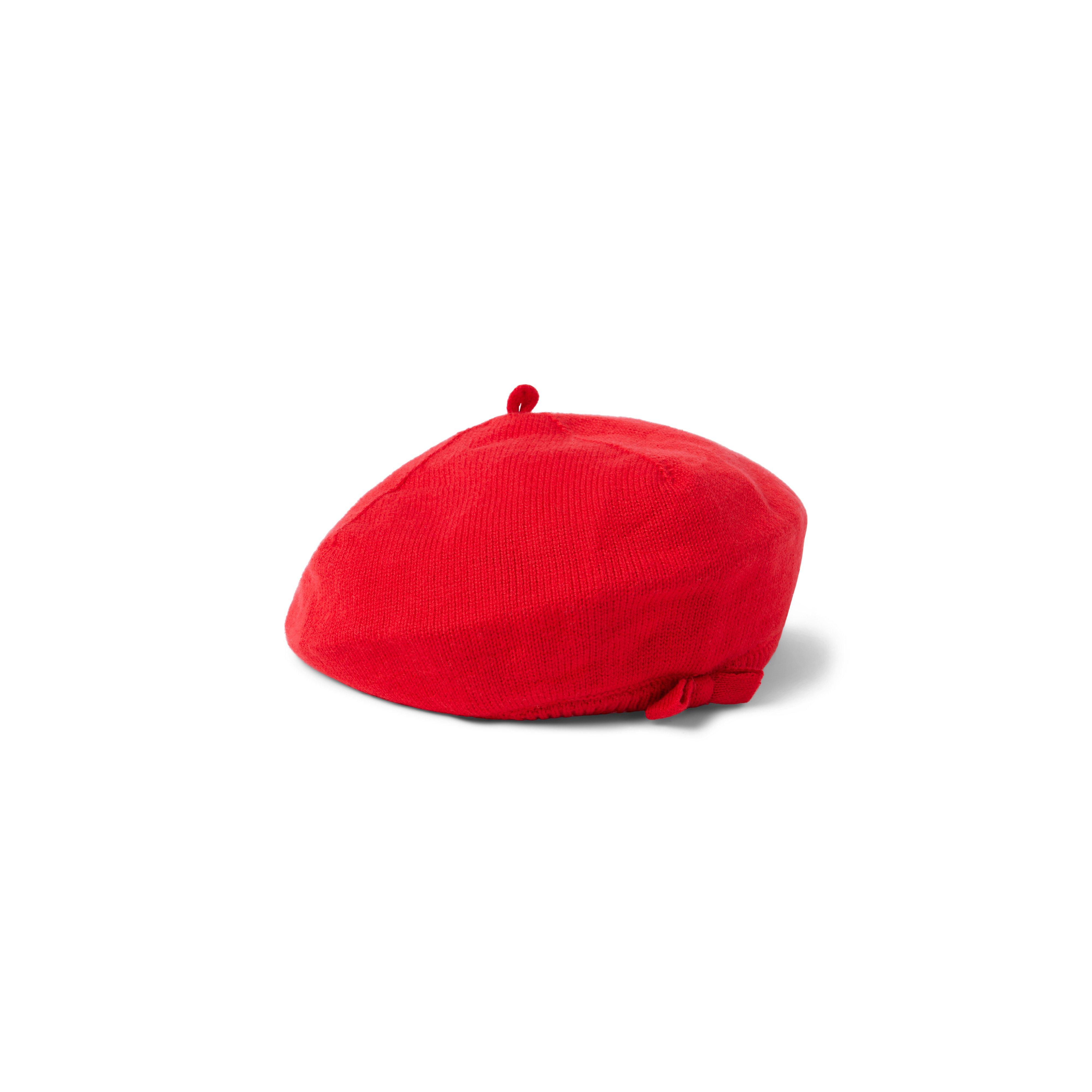 Baby Sweater Bow Beret image number 0