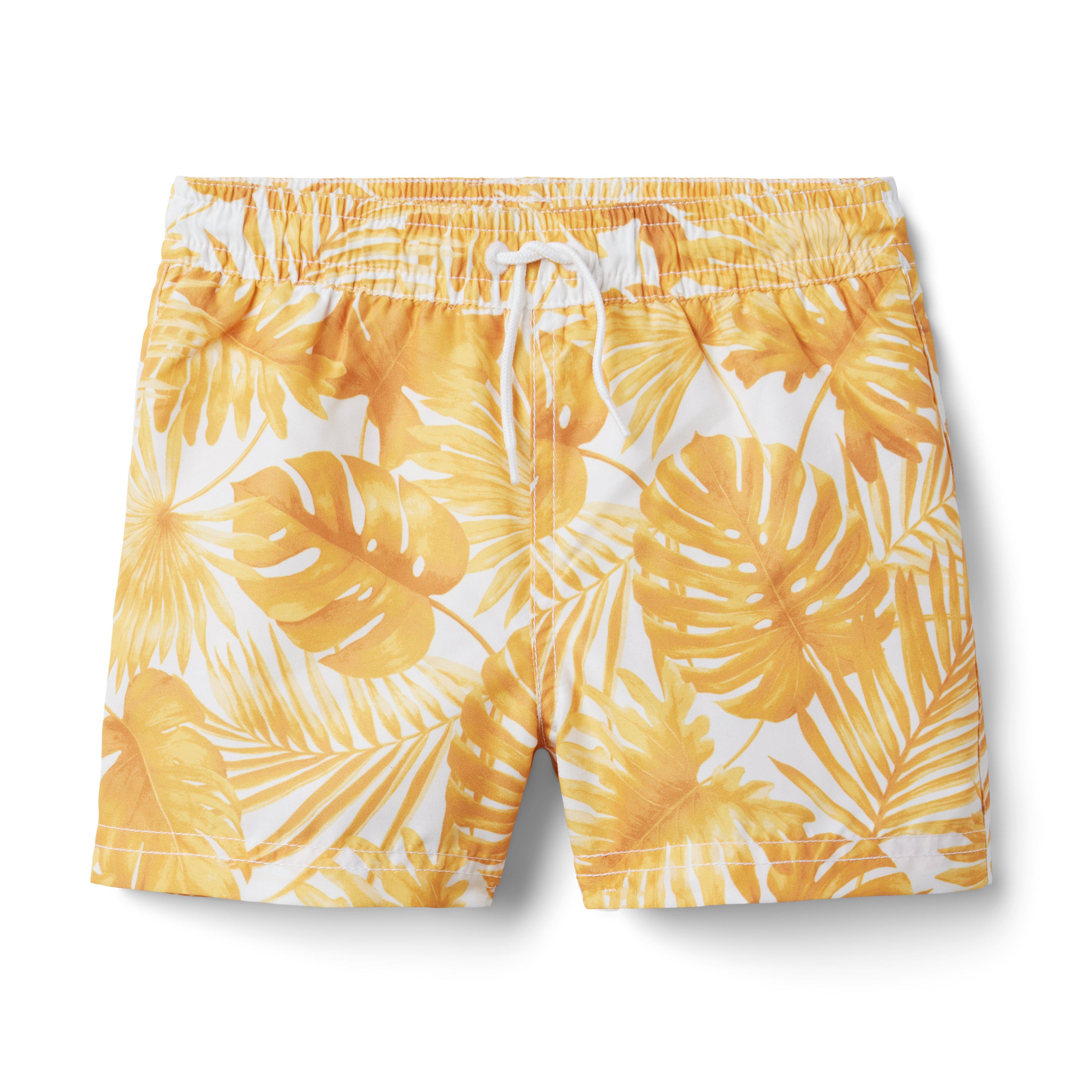 Palm Swim Trunk