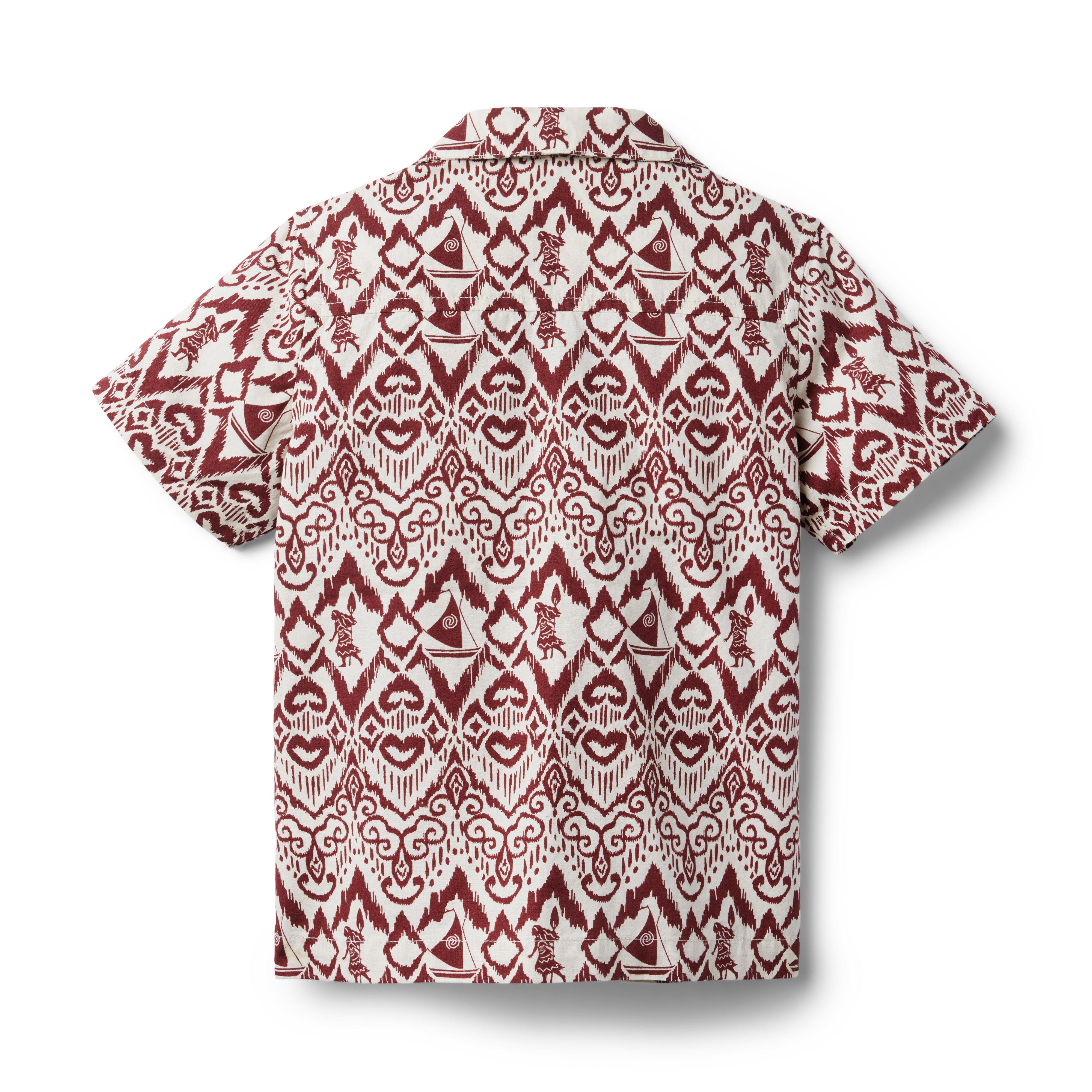 Disney Moana Ikat Poplin Cabana Shirt image number 1