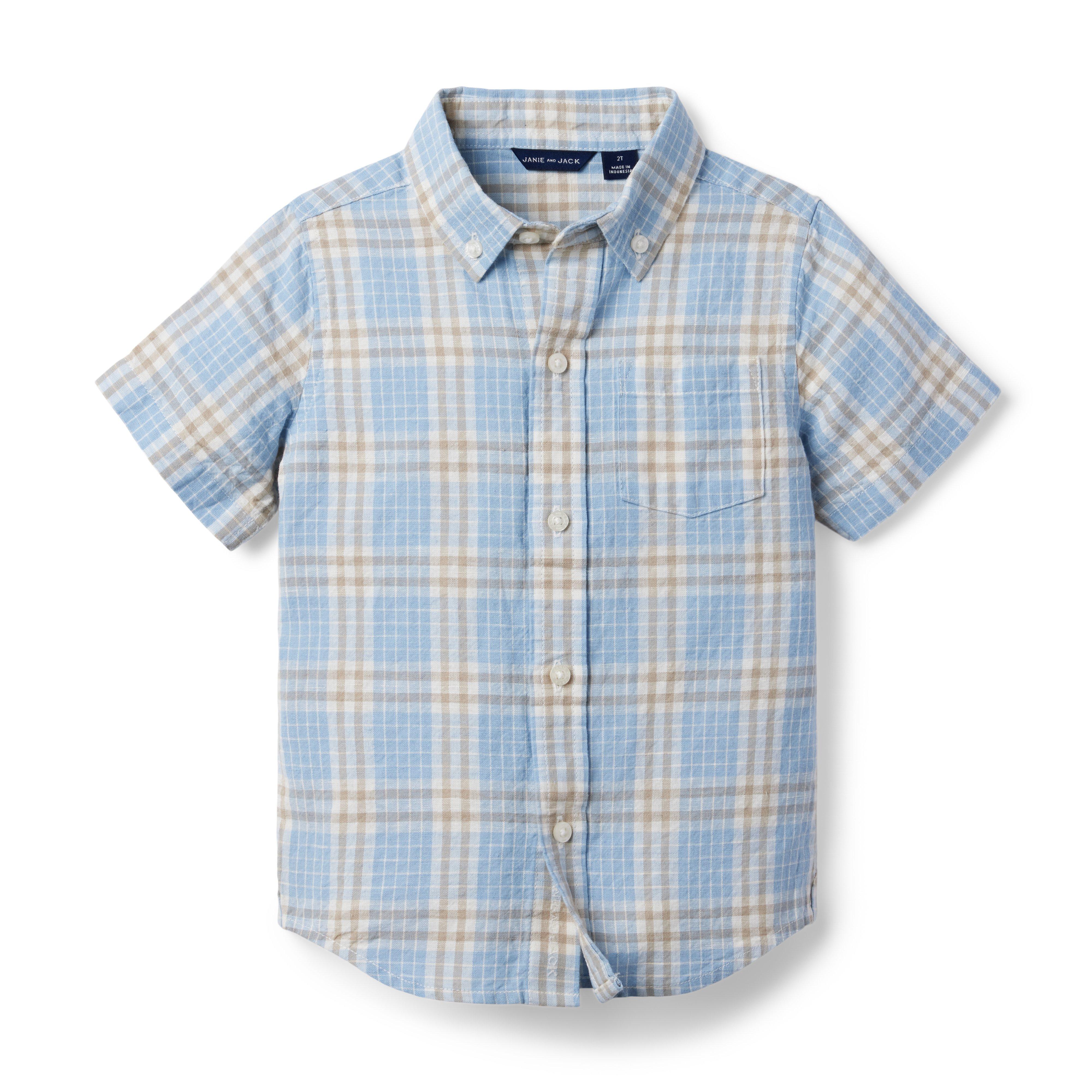 Plaid Linen Shirt image number 0