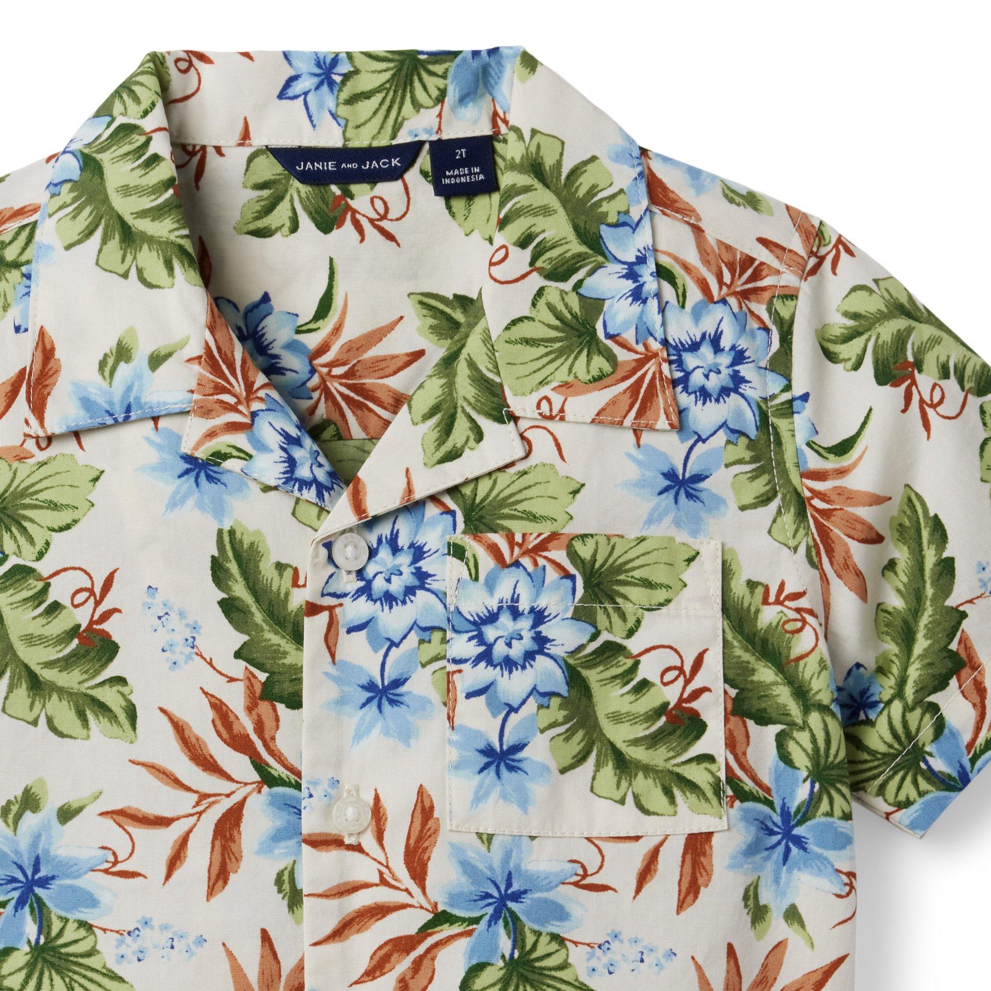 Tropical Floral Cabana Shirt image number 3