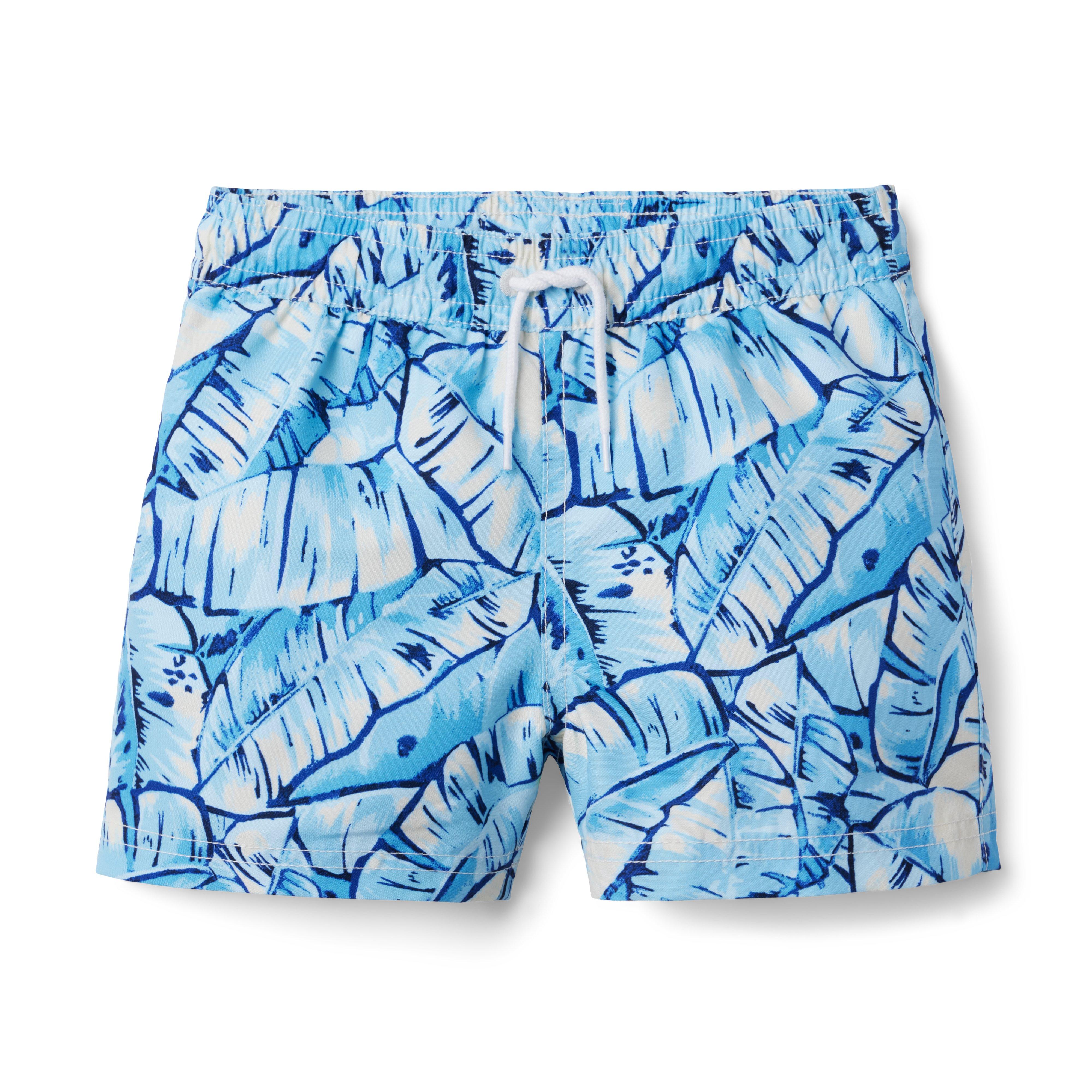 Palm Leaf Swim Trunk