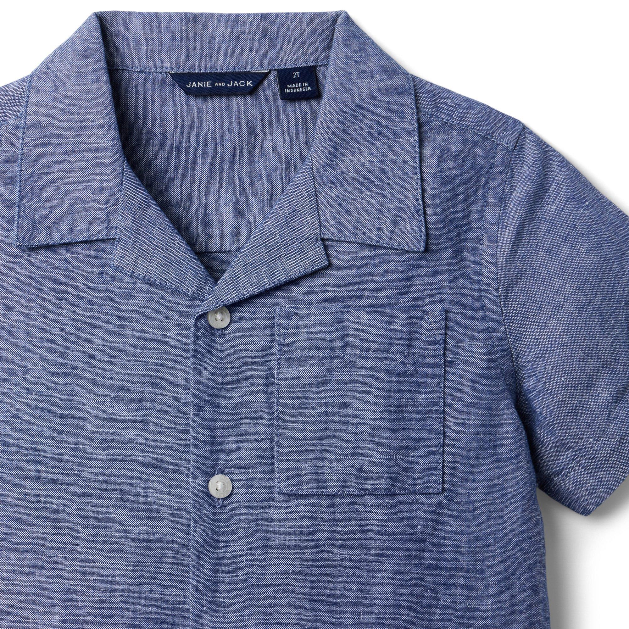 Beach Club Linen Cabana Shirt image number 2