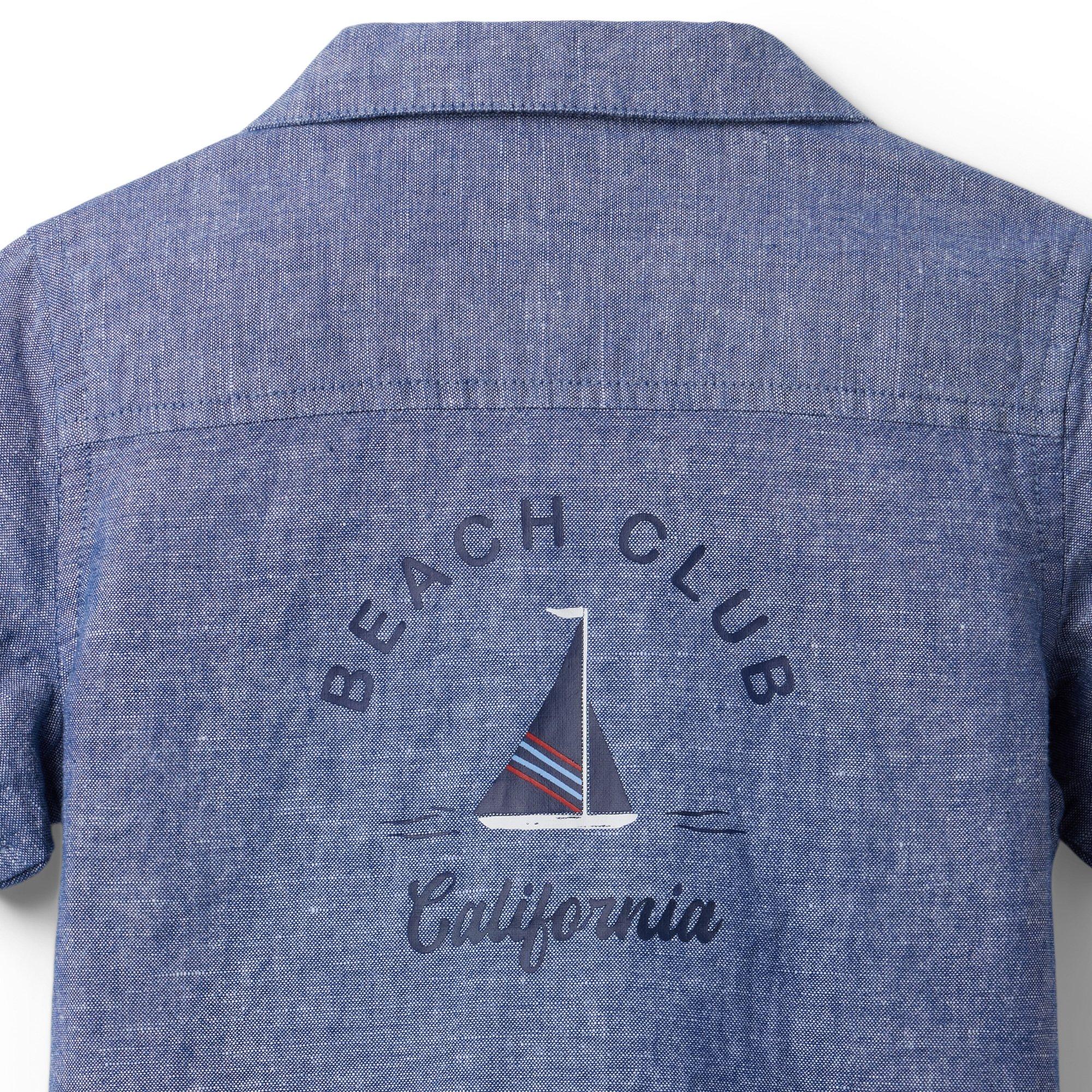 Beach Club Linen Cabana Shirt image number 3